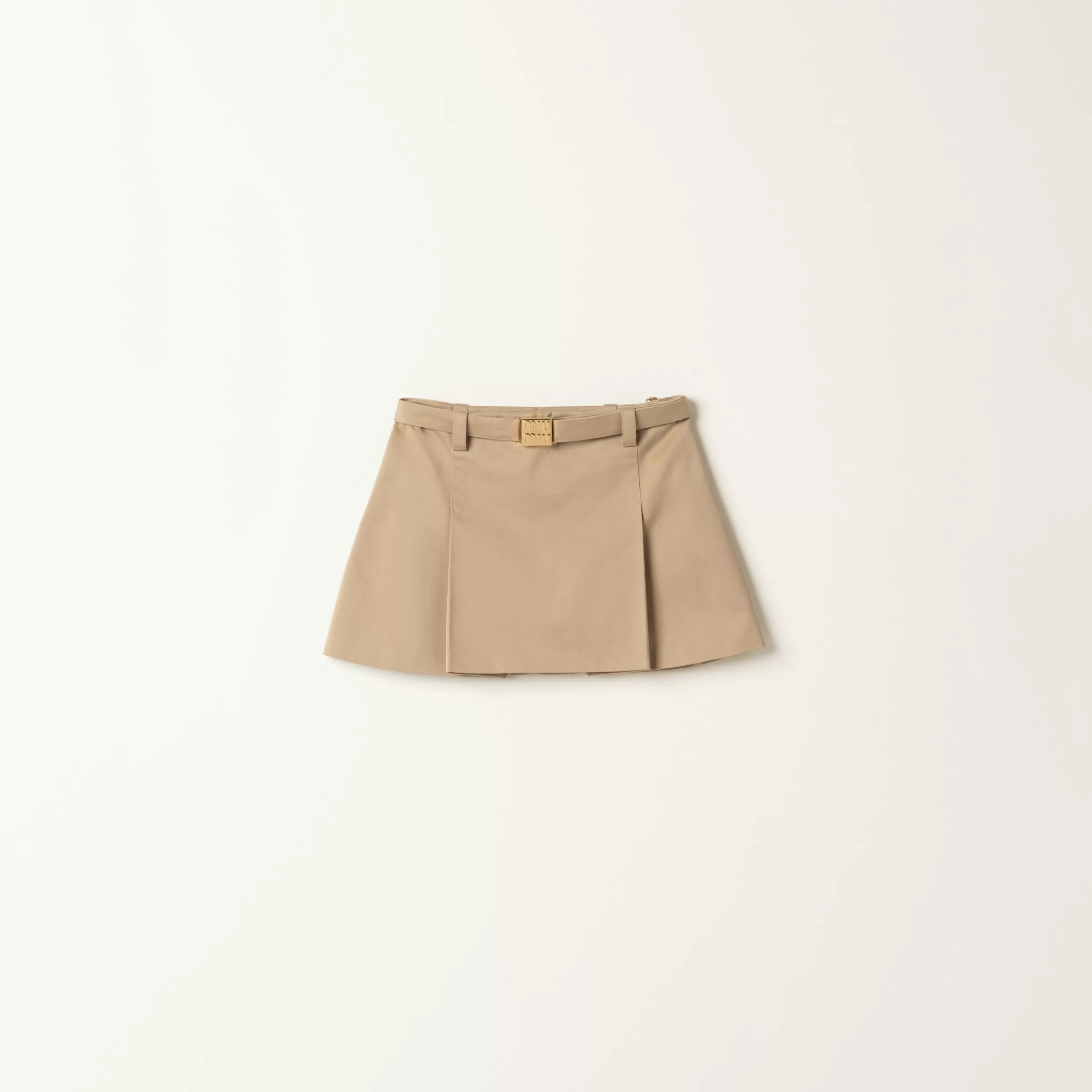 Miu Miu Chino Miniskirt |