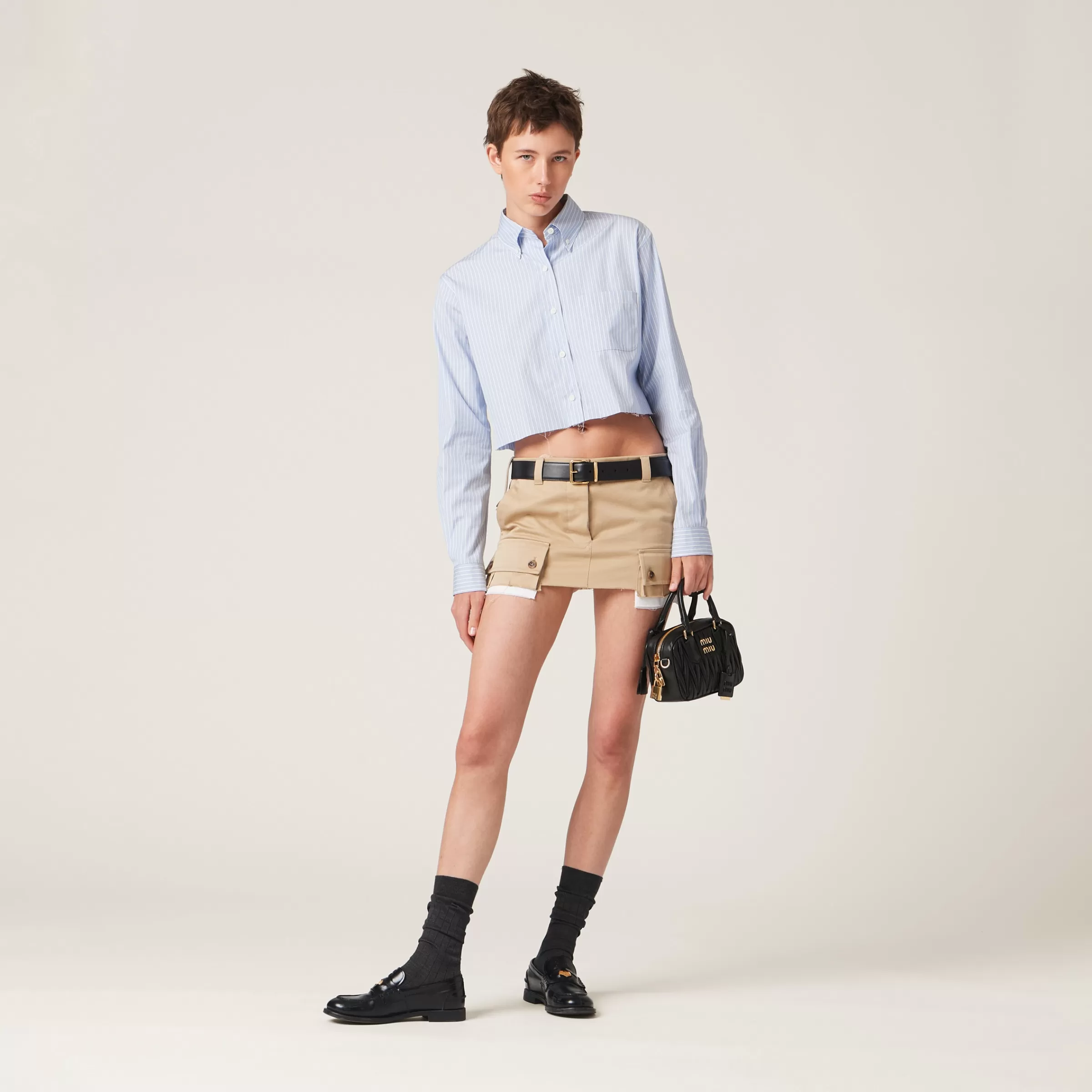 Miu Miu Chino Skirt |