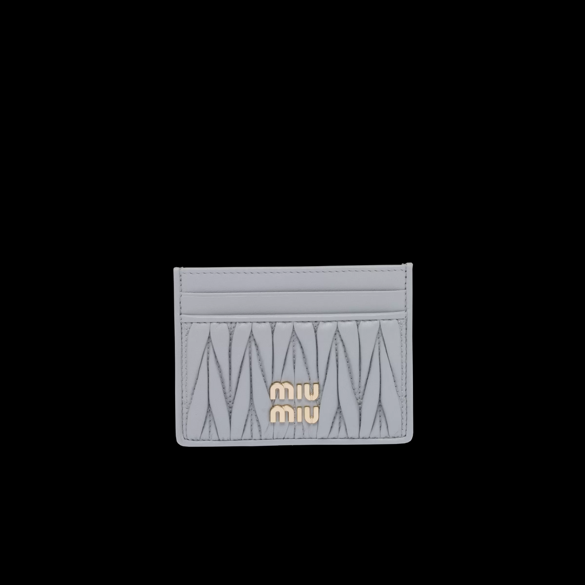 Miu Miu Matelassé Nappa Leather Card Holder |