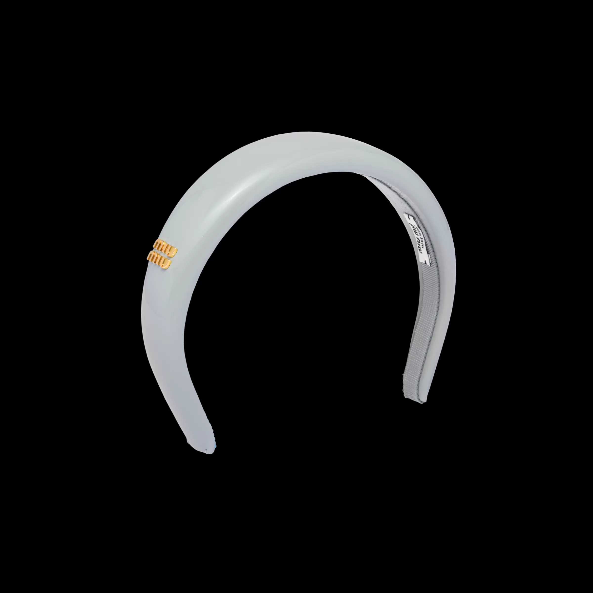 Miu Miu Patent Leather Headband |