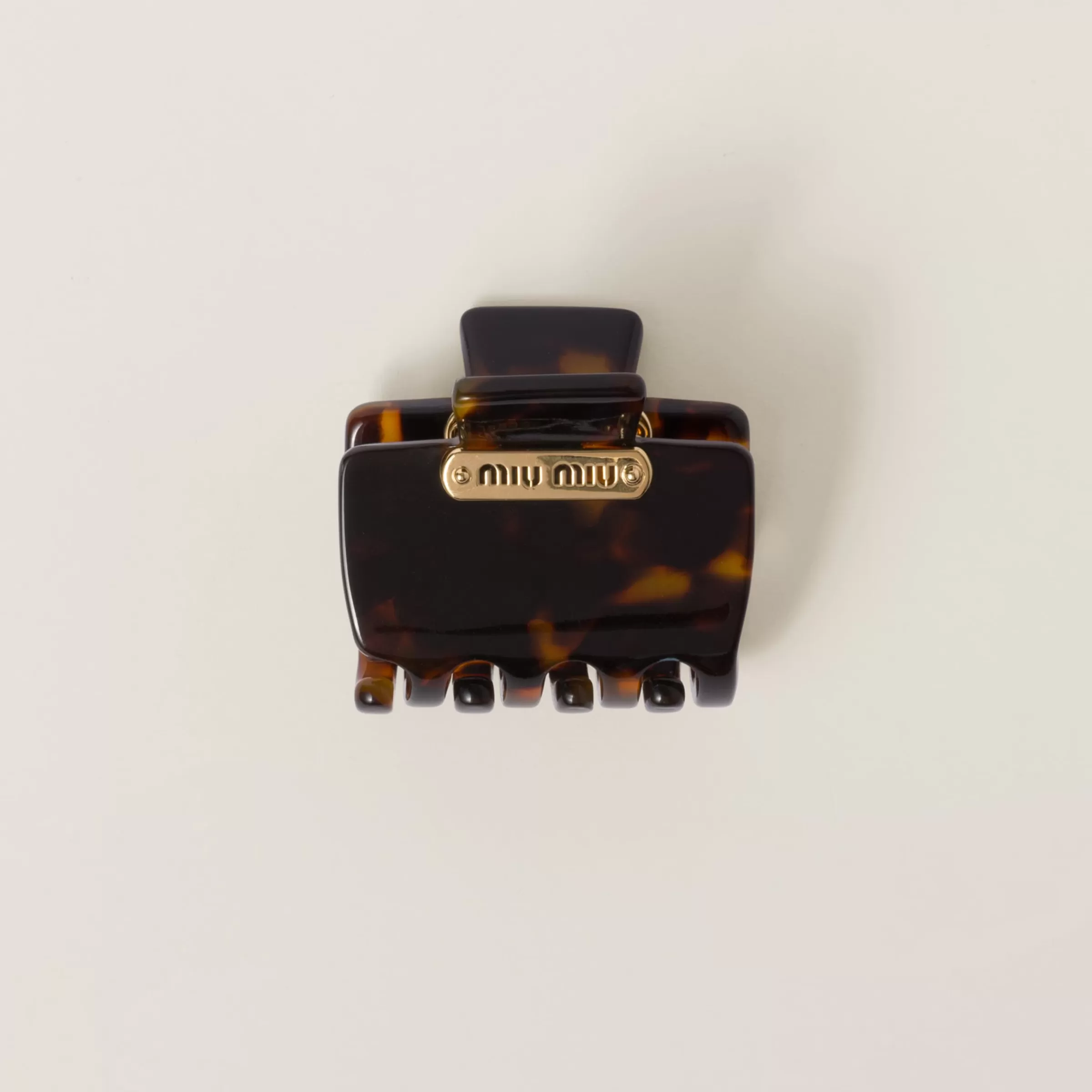 Miu Miu Plexiglas Claw Clip |
