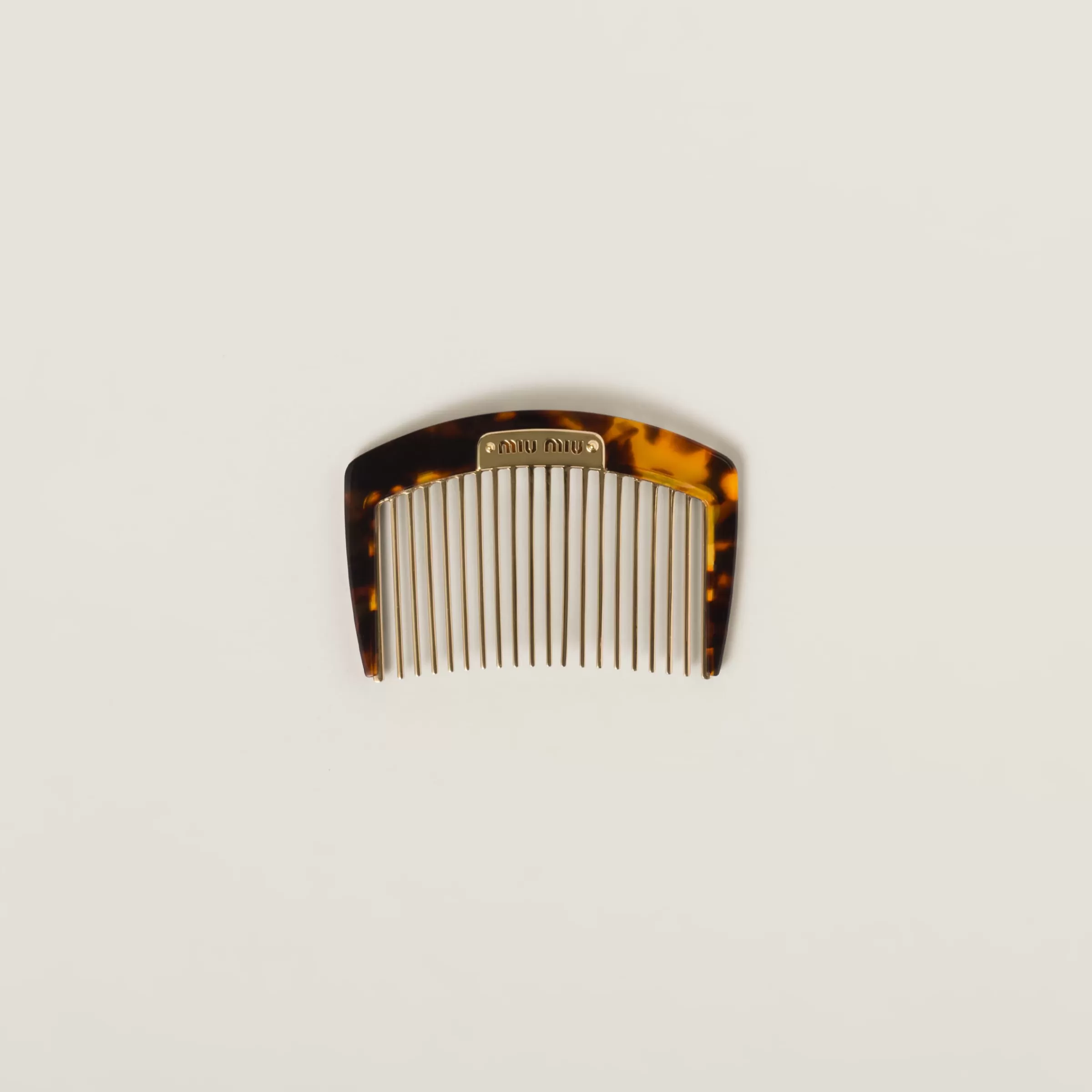 Miu Miu Plexiglas Hair Comb |