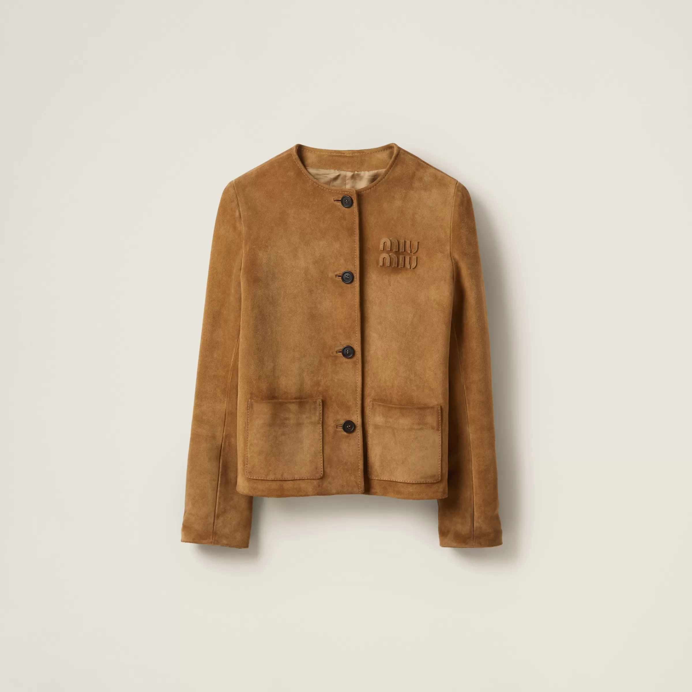 Miu Miu Suede Jacket |