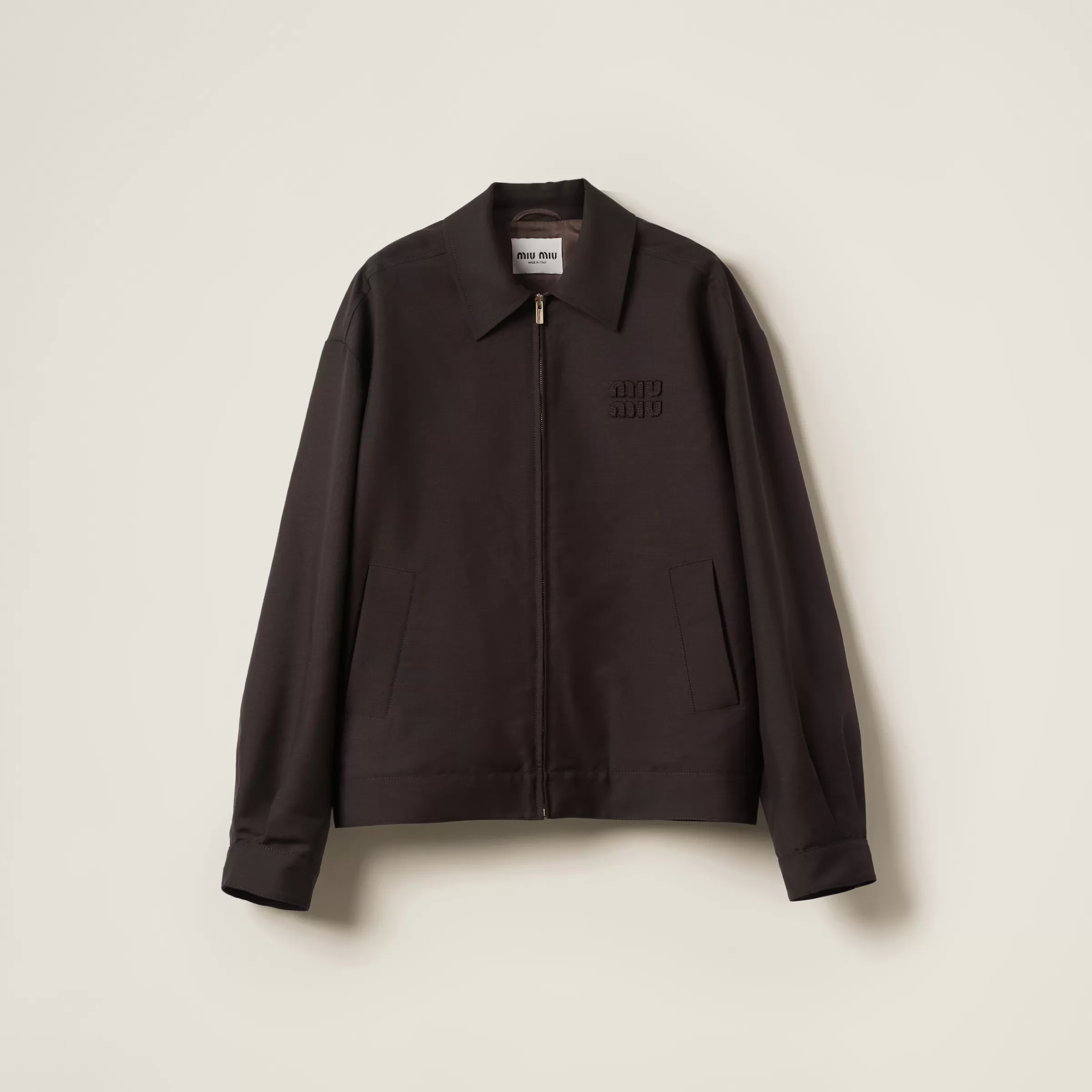 Miu Miu Mohair Blouson Jacket |