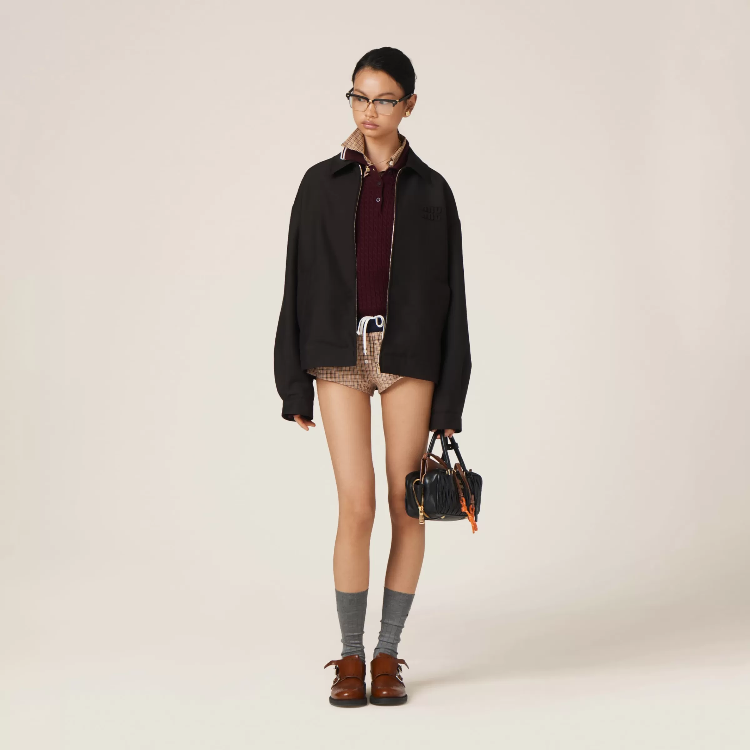 Miu Miu Mohair Blouson Jacket |