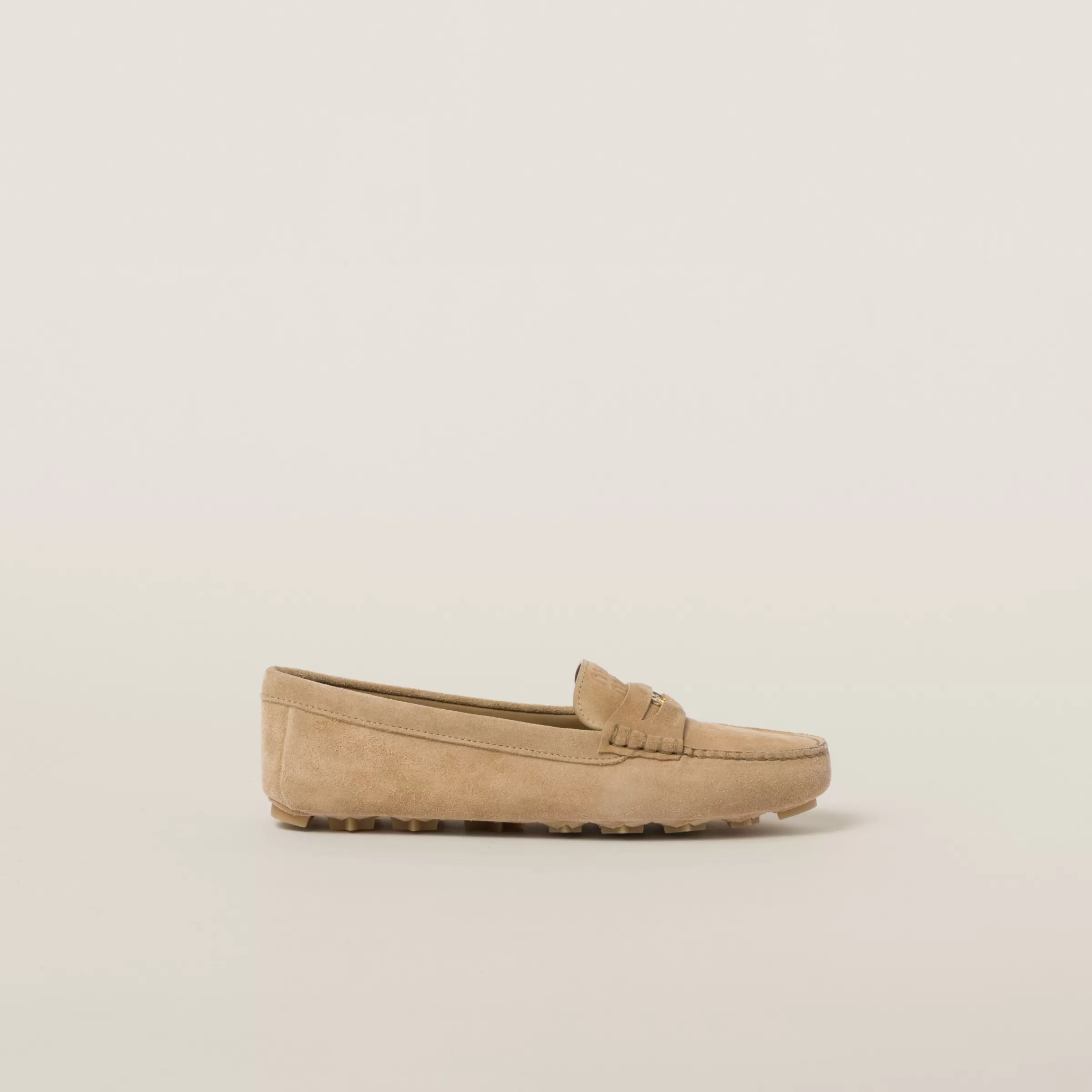 Miu Miu Suede Driving Shoes |