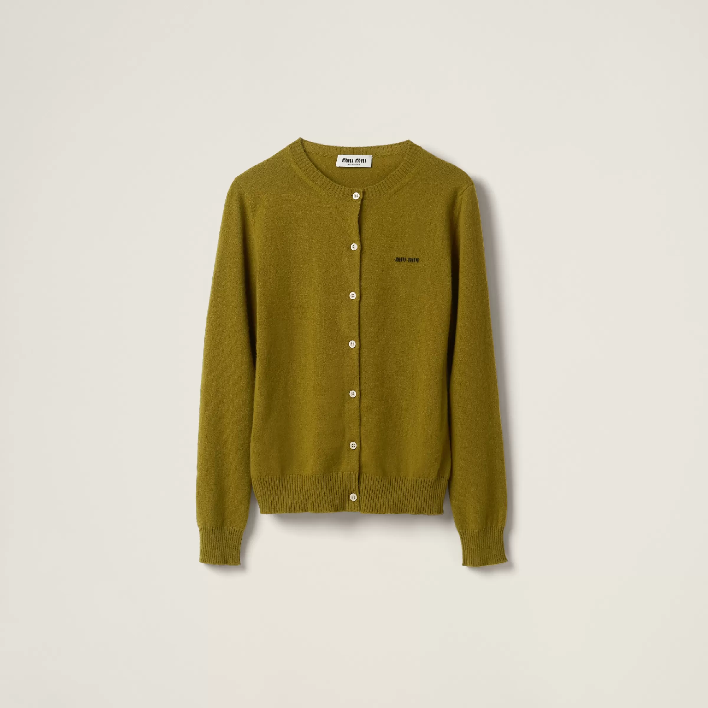 Miu Miu Cashmere Knit Cardigan |