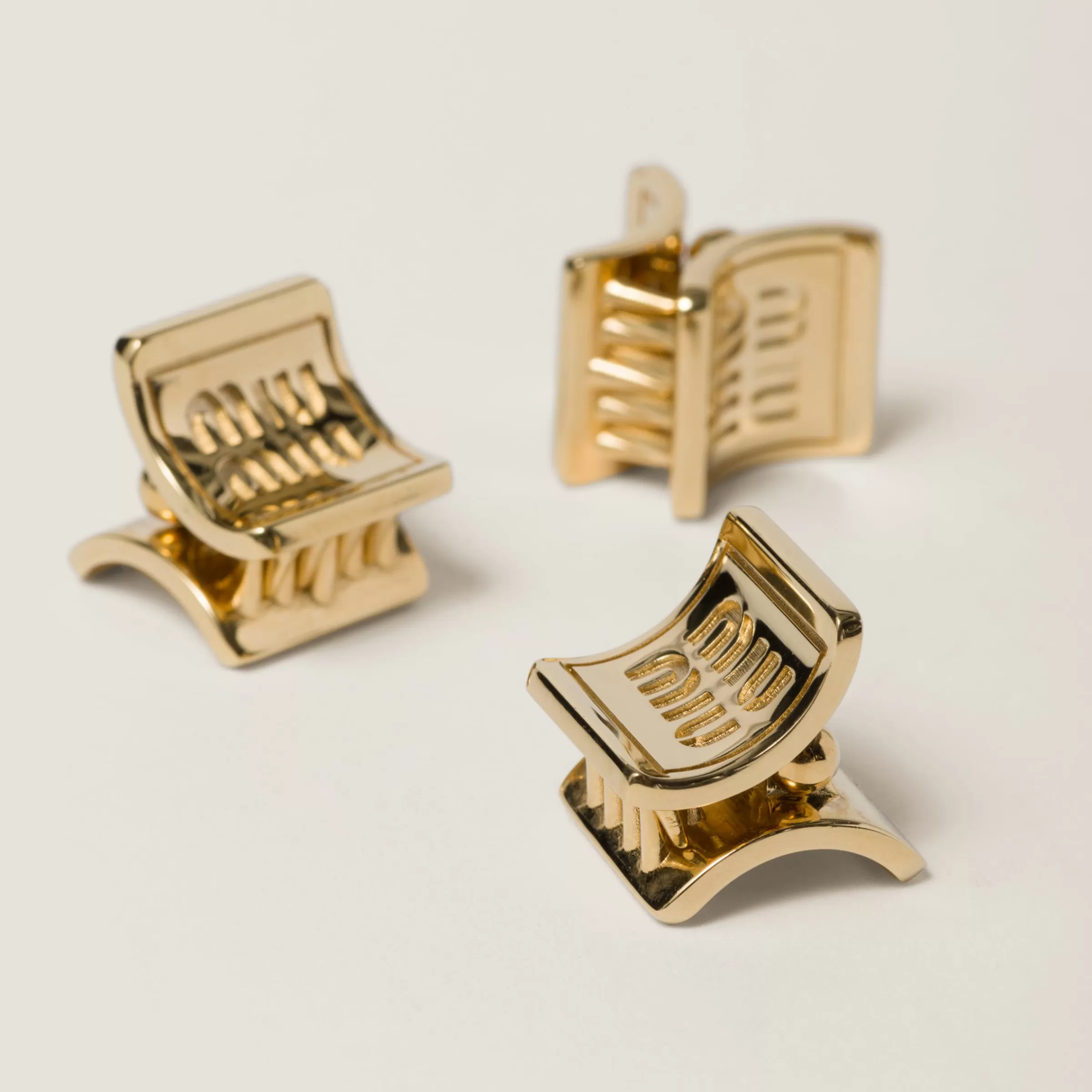 Miu Miu Metal Claw Clips |