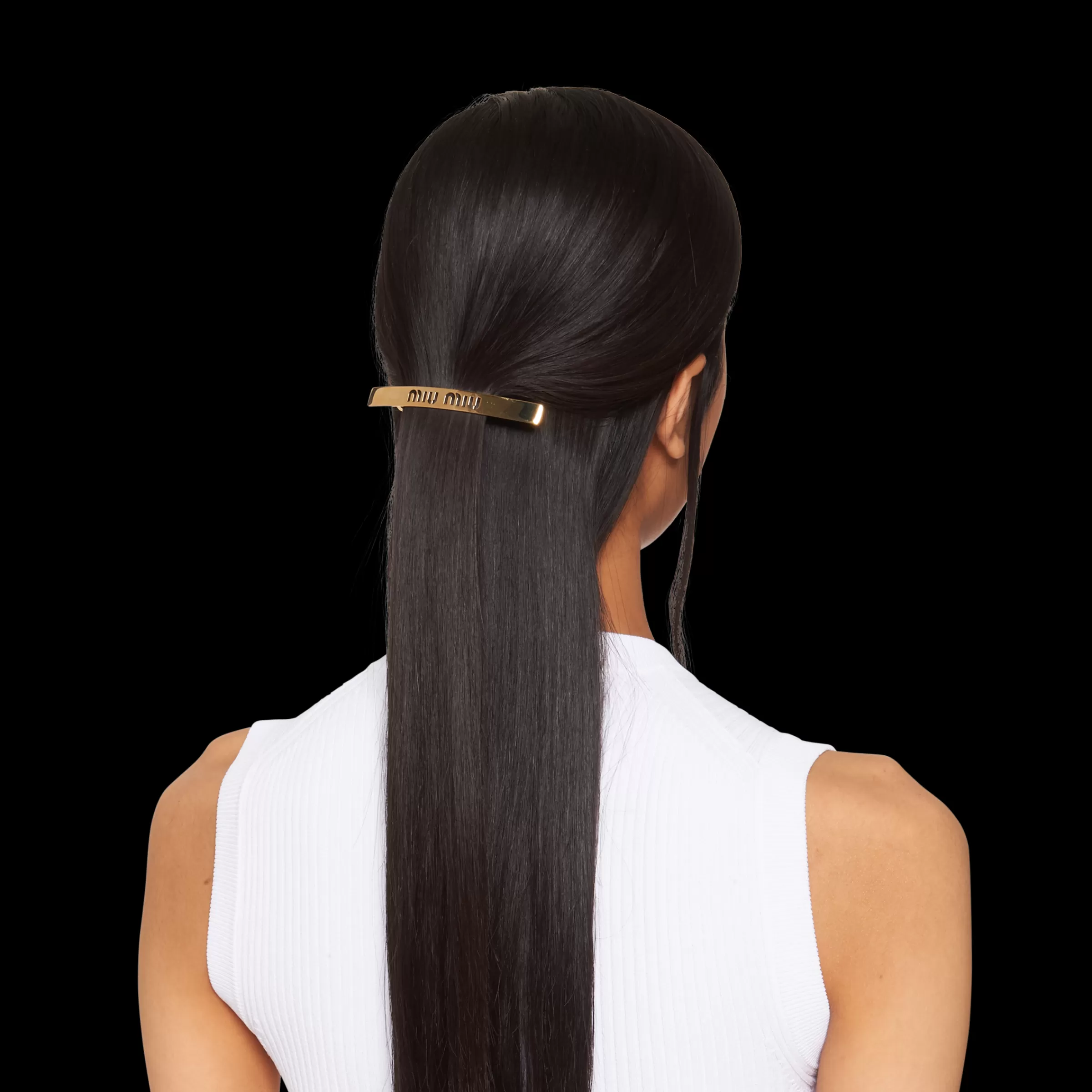 Miu Miu Metal Hair Clip |