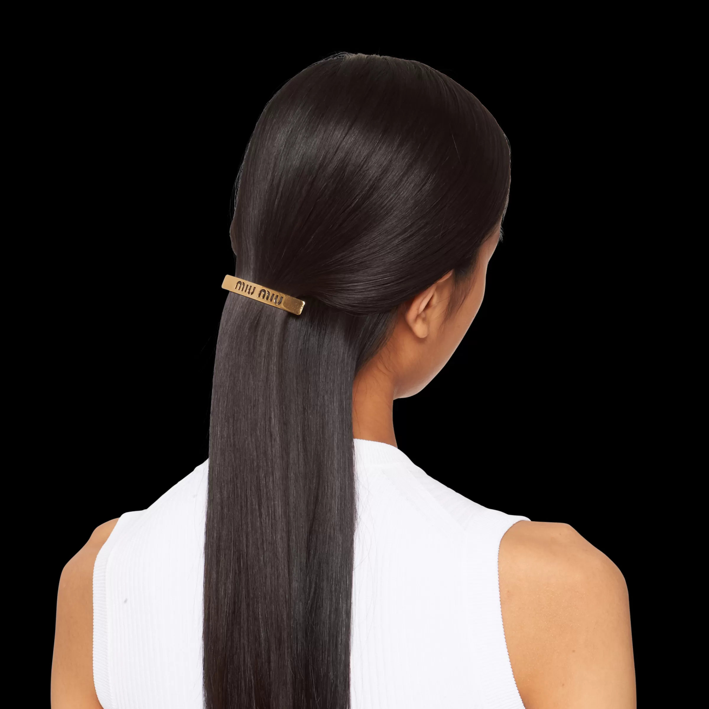 Miu Miu Metal Hair Clip |