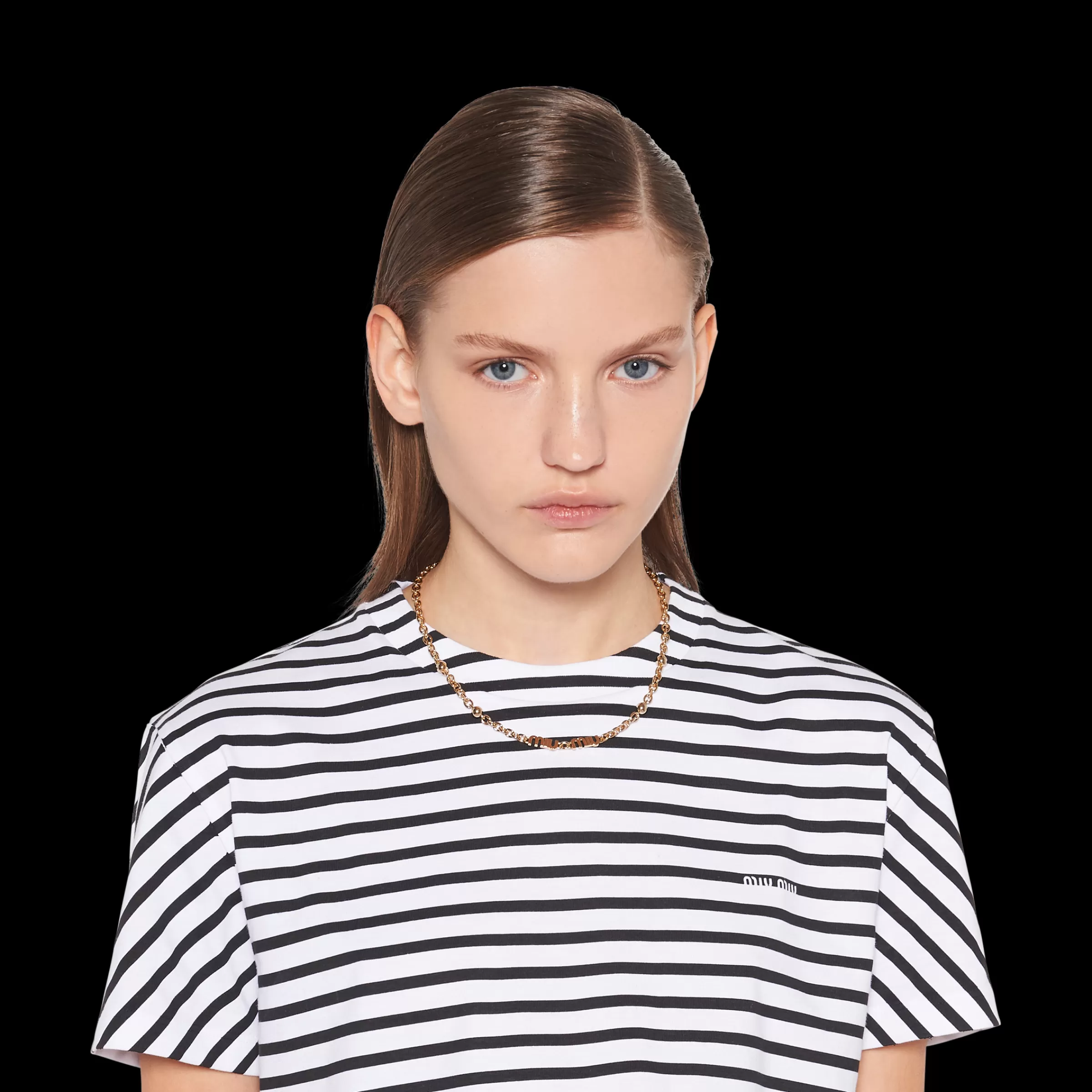 Miu Miu Metal Necklace |