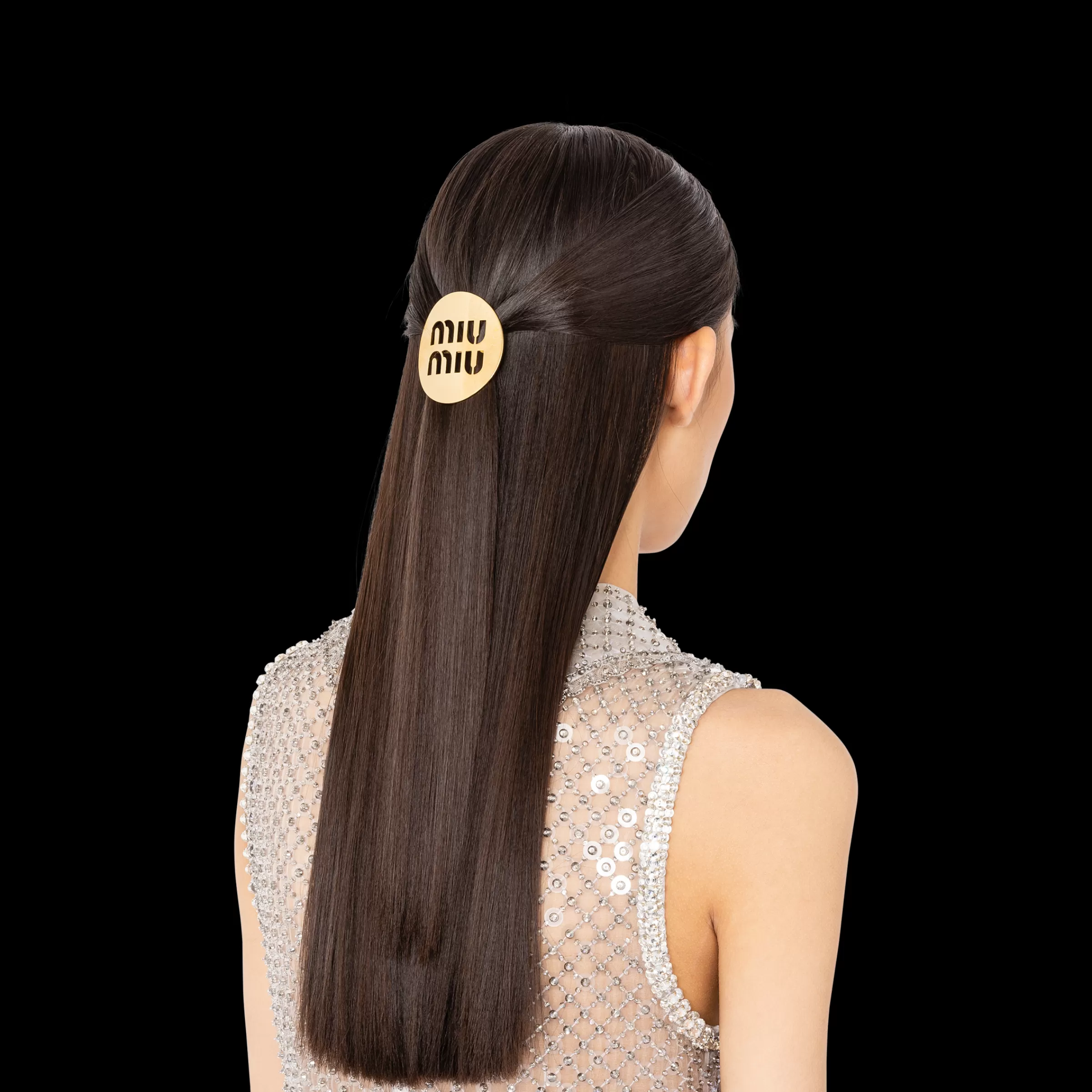 Miu Miu Miu Logo Hair Clip |