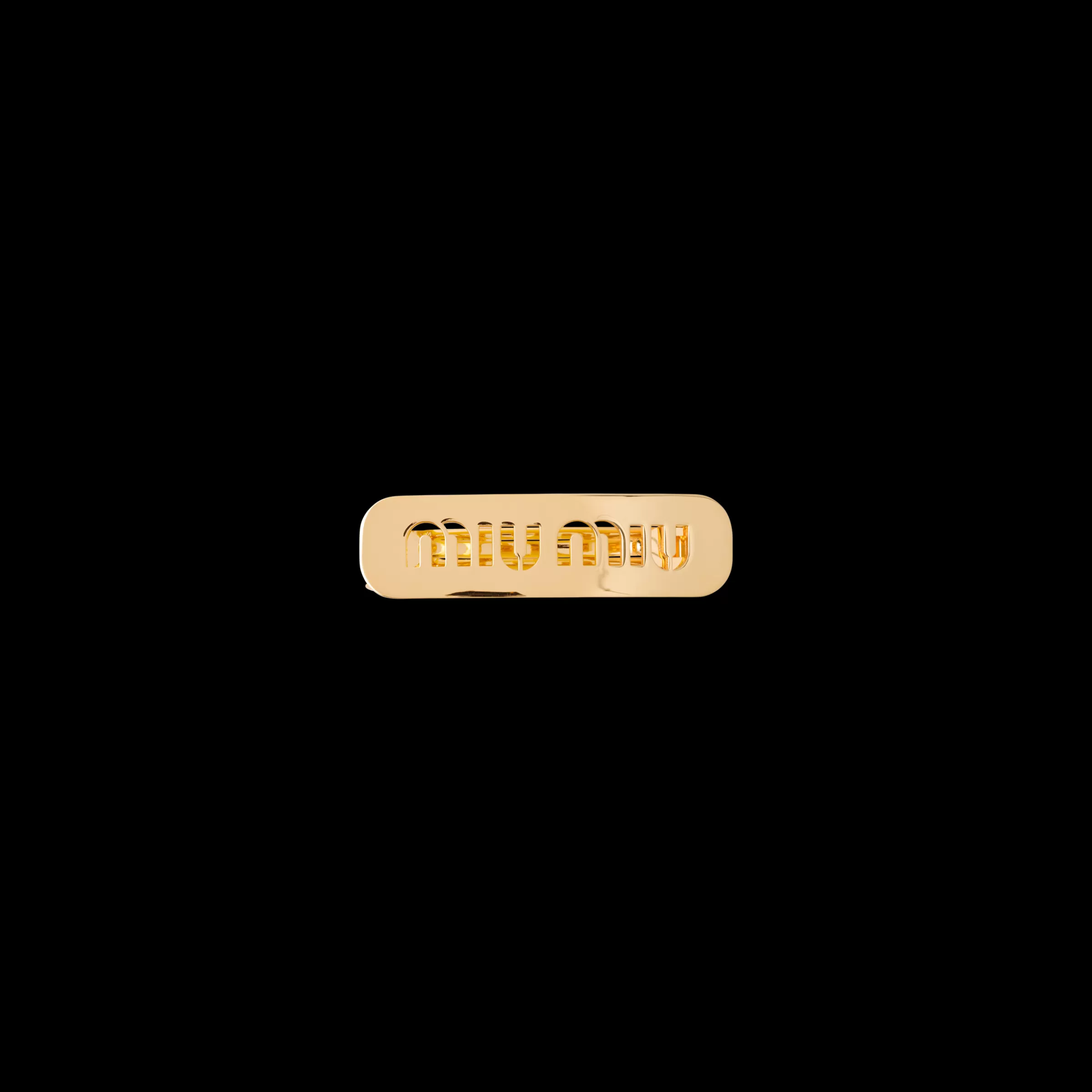 Miu Miu Miu Logo Hair Clip |
