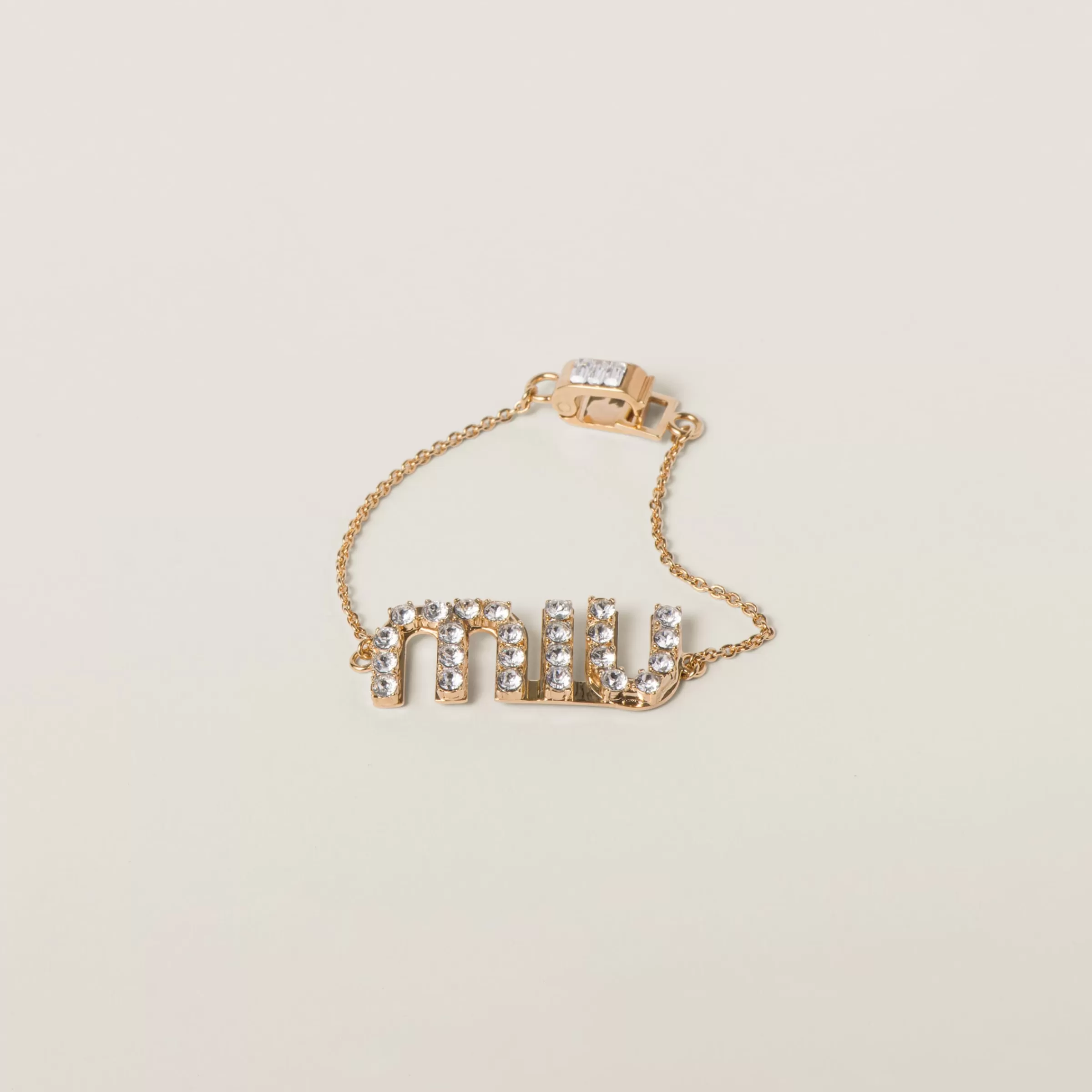Miu Miu Crystal Bracelet |