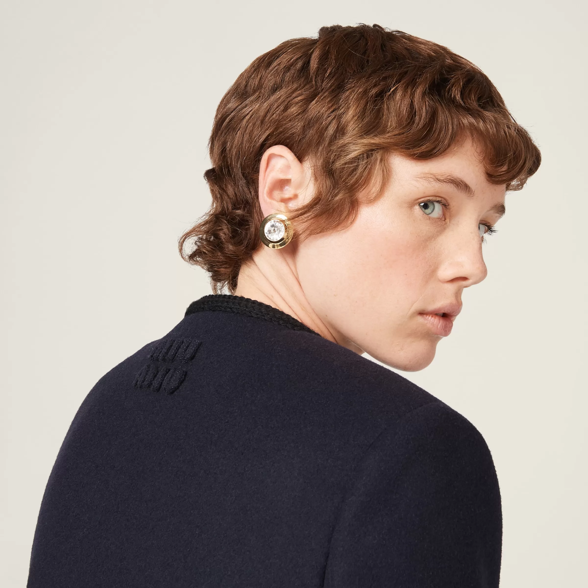 Miu Miu Metal Earrings |