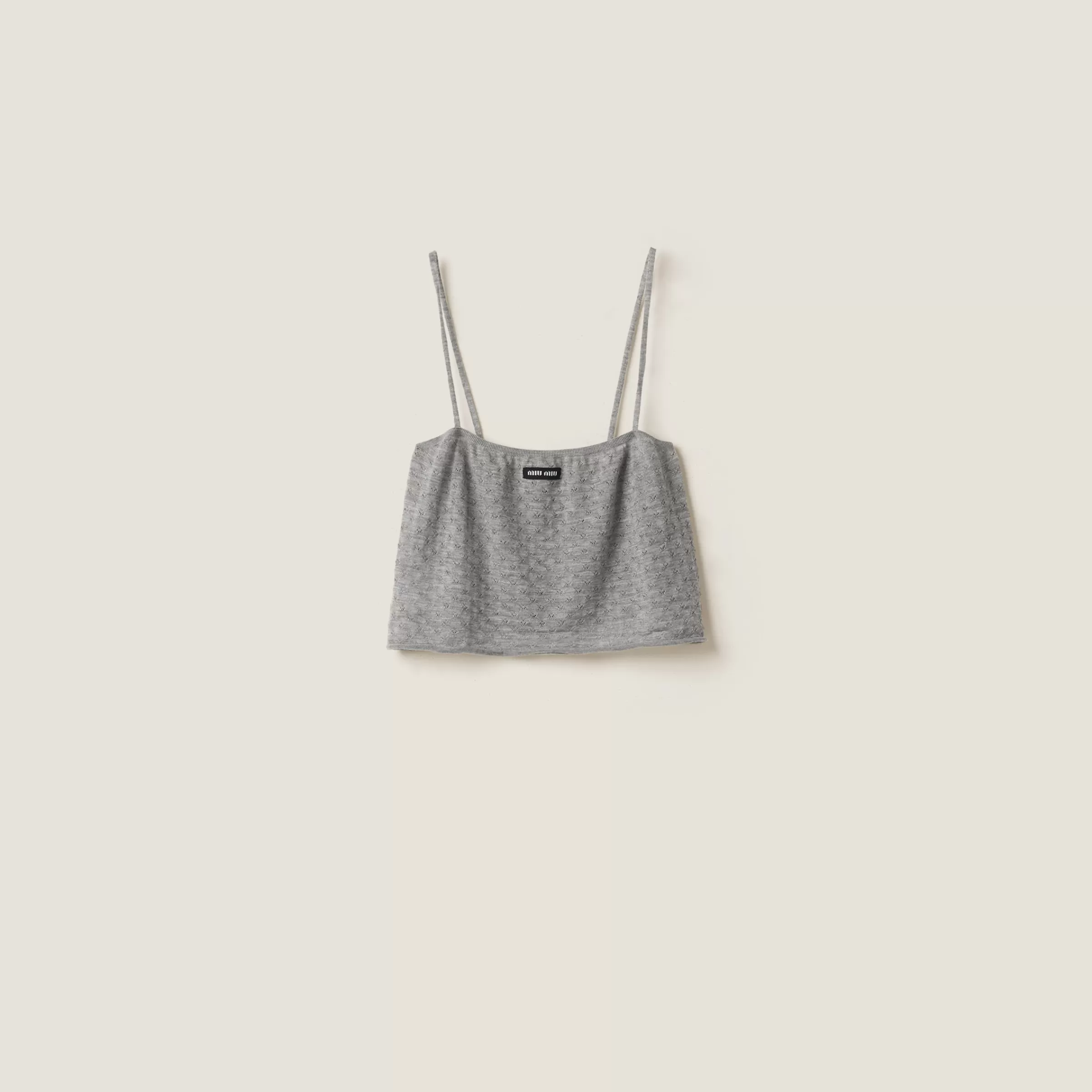 Miu Miu Cashmere And Silk Top |