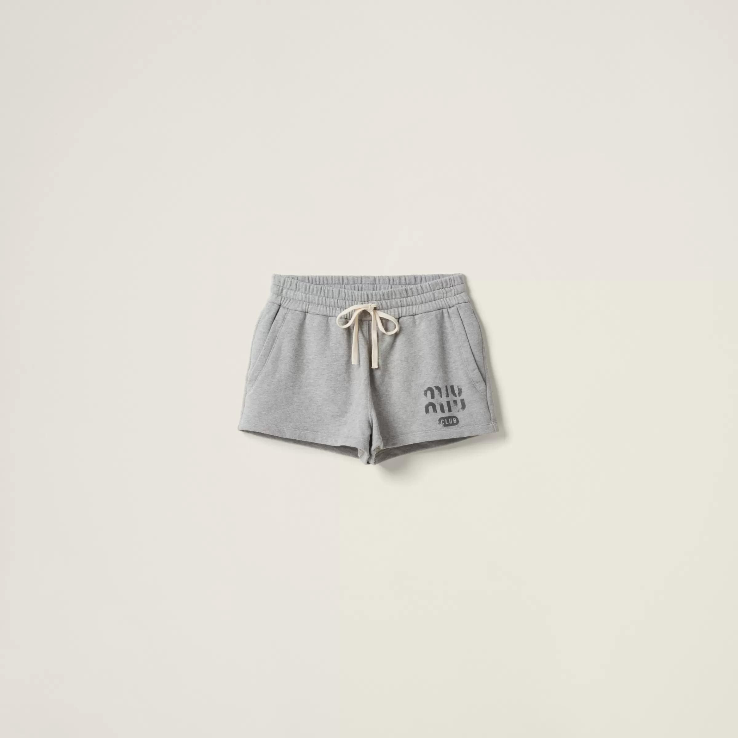 Miu Miu Cotton Fleece Shorts |