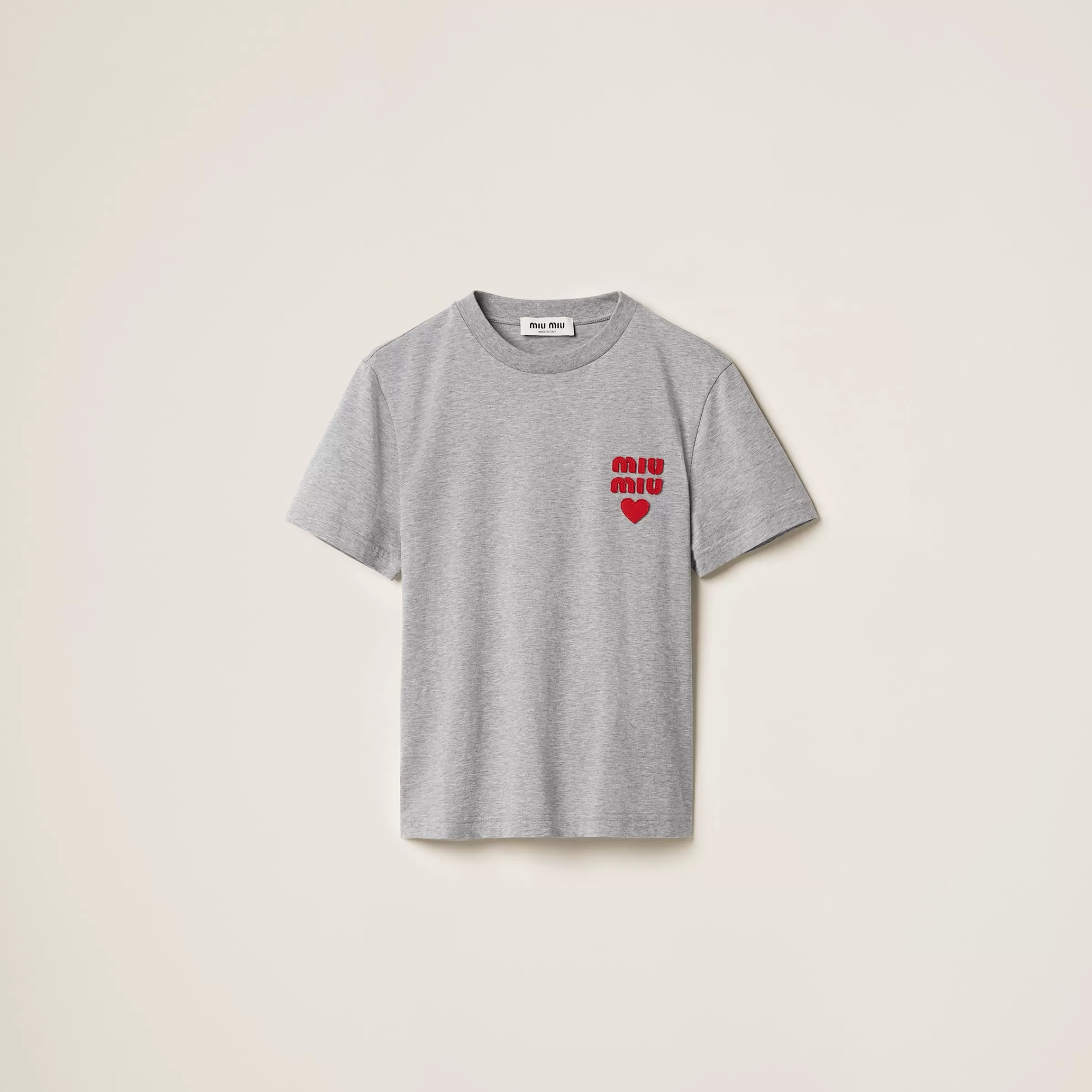 Miu Miu Cotton Jersey T-shirt |