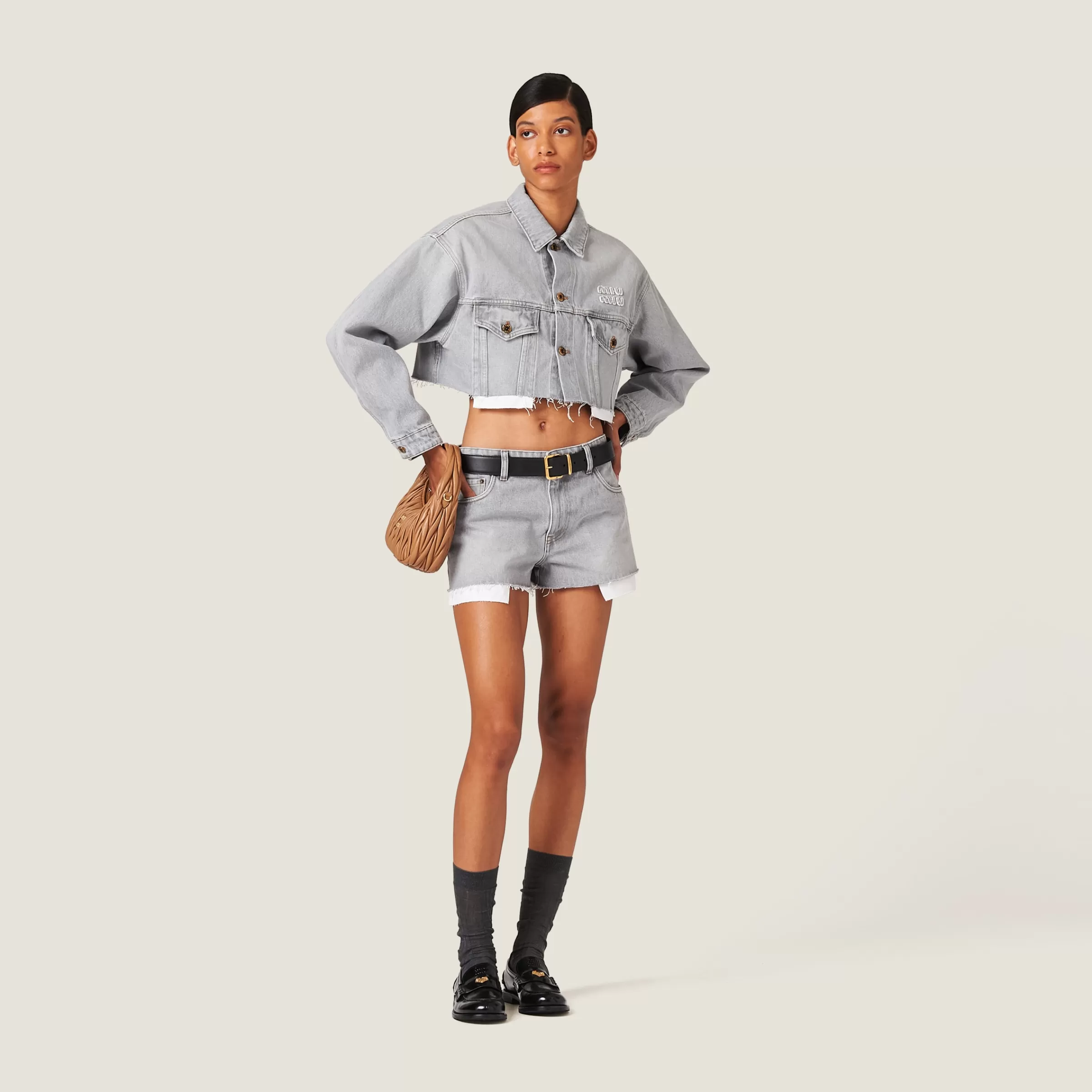 Miu Miu Denim Shorts |