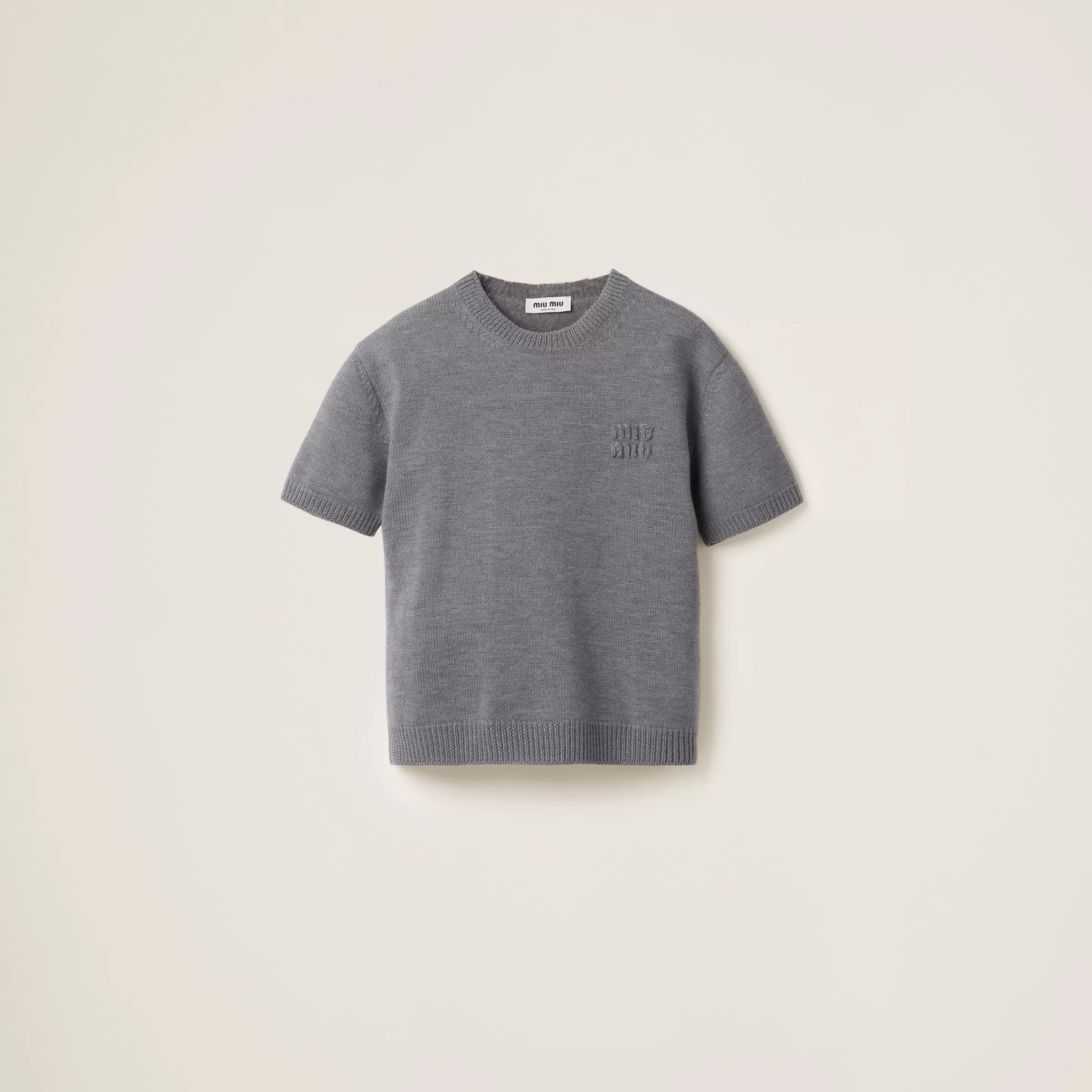Miu Miu Wool And Nylon Sweater |