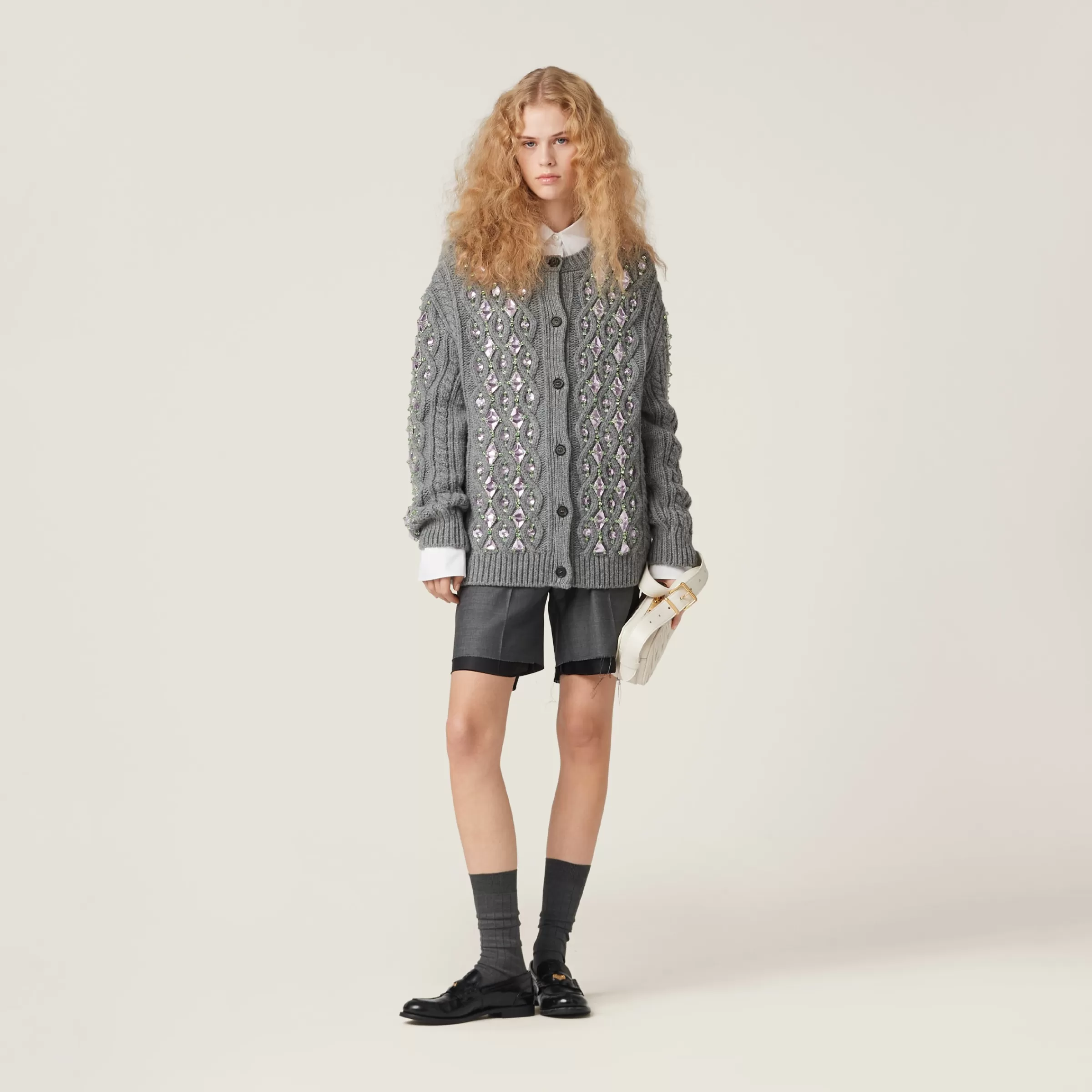 Miu Miu Wool Knit Cardigan |