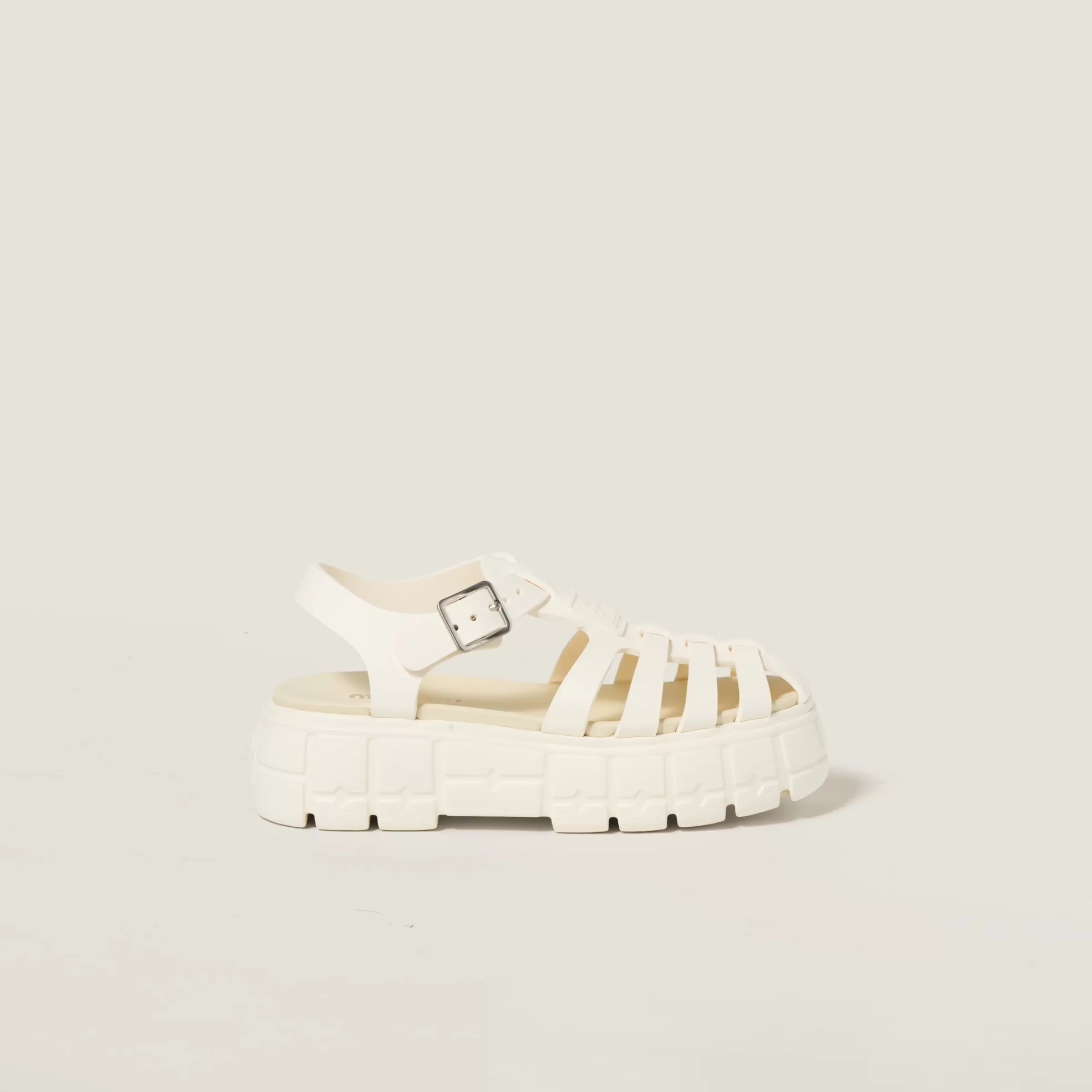 Miu Miu Eva Platform Cage Sandals |