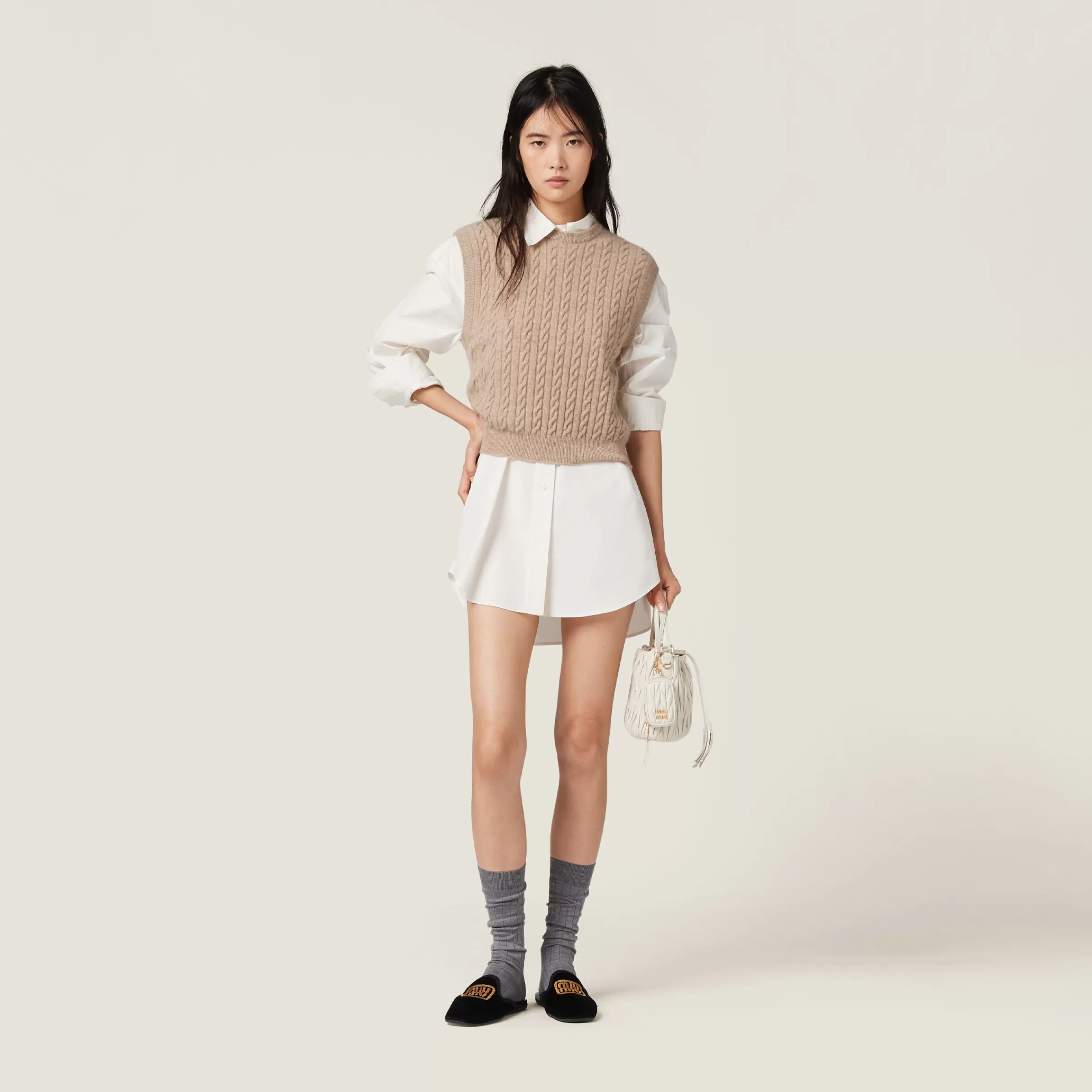 Miu Miu Poplin Shirt |