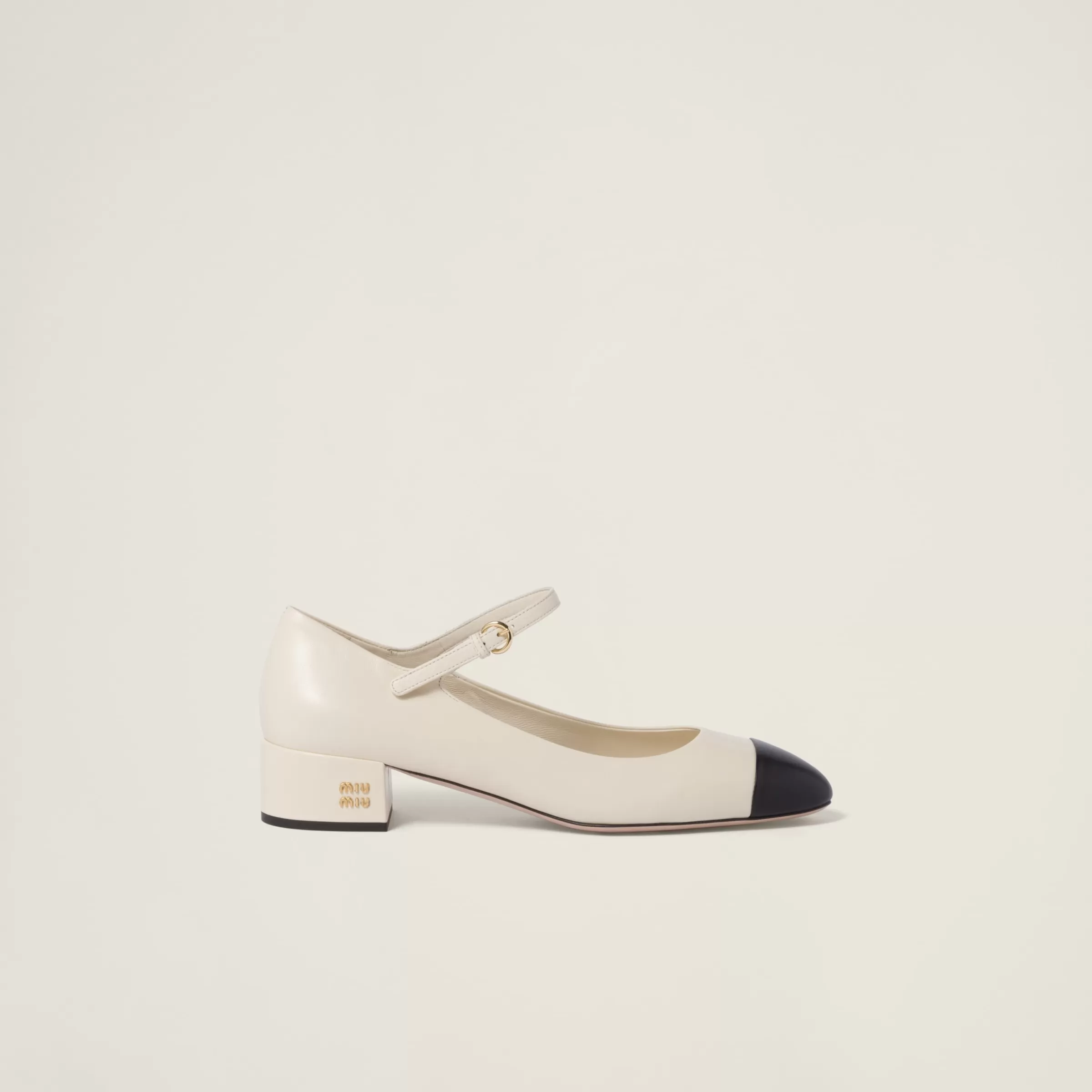 Miu Miu Two-tone Leather Pumps |