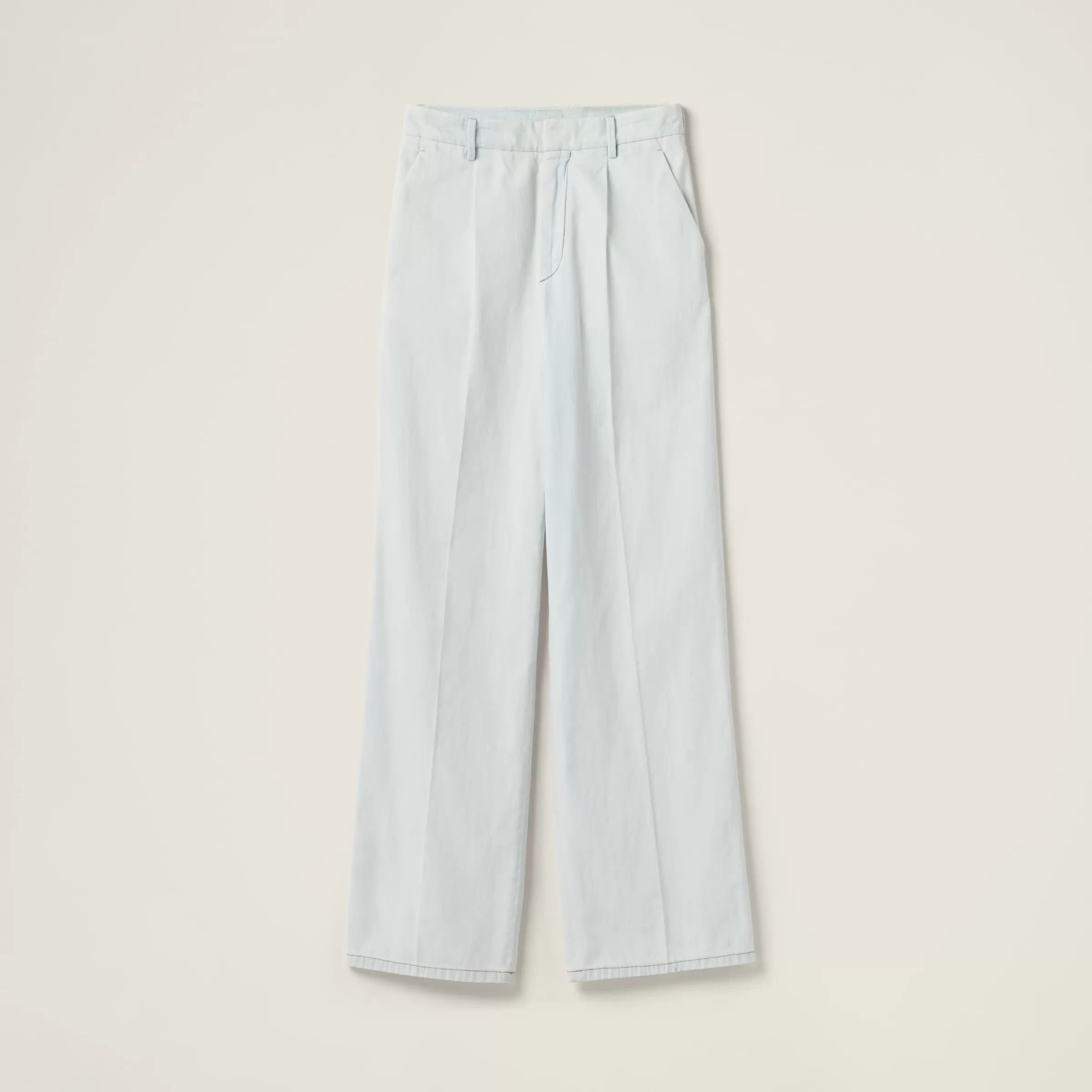 Miu Miu Chambray Denim Jeans |