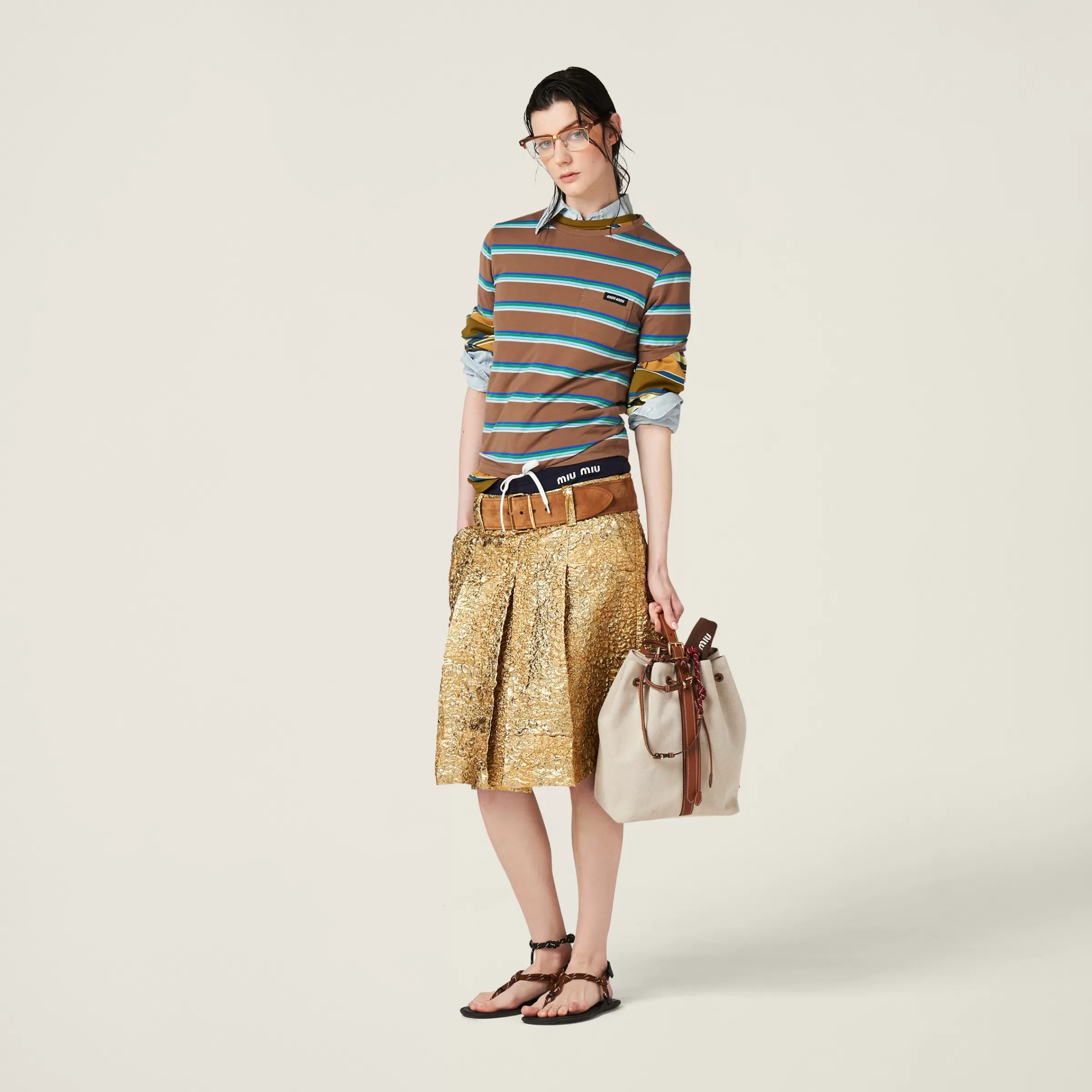 Miu Miu Chambray Shirt |