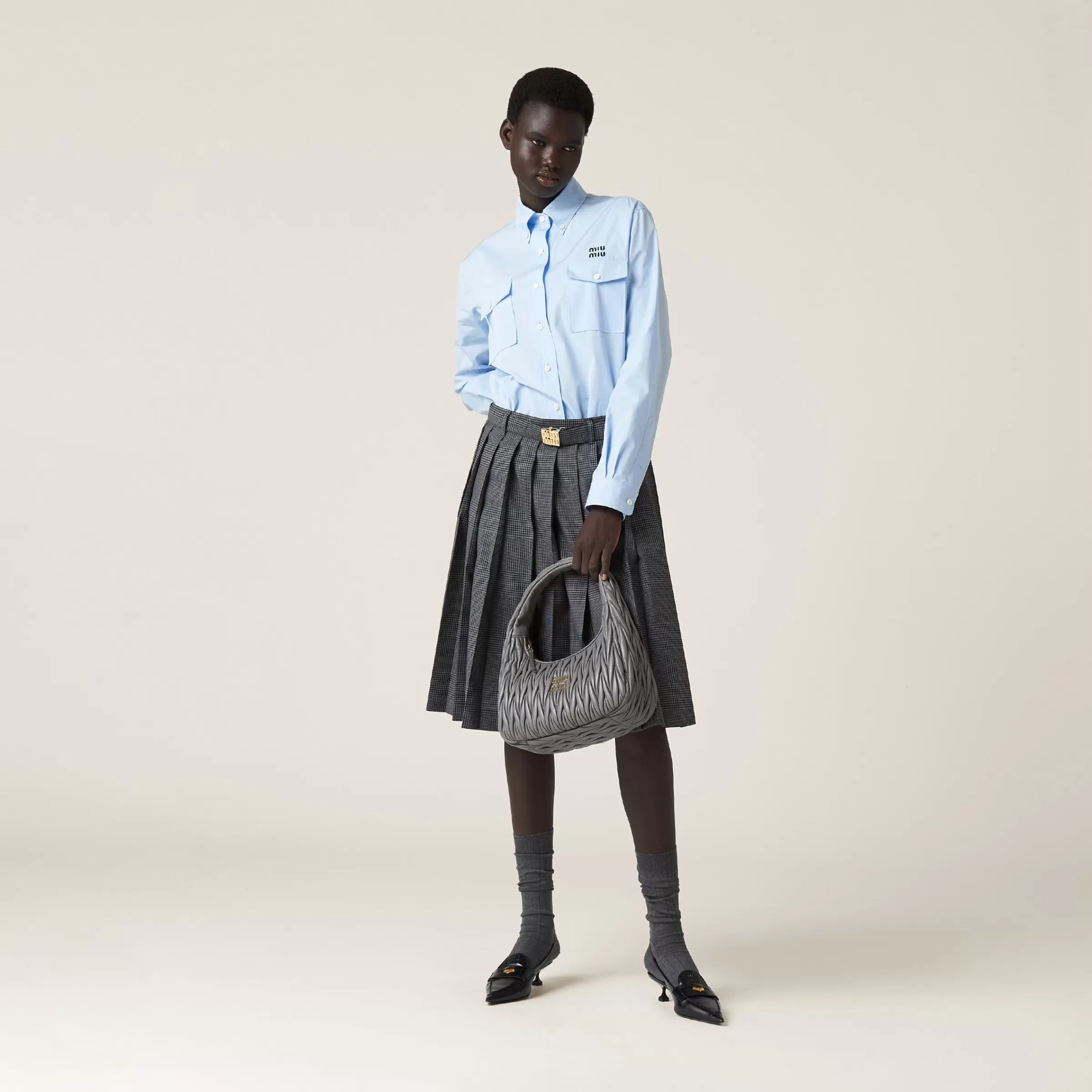 Miu Miu Poplin Shirt |