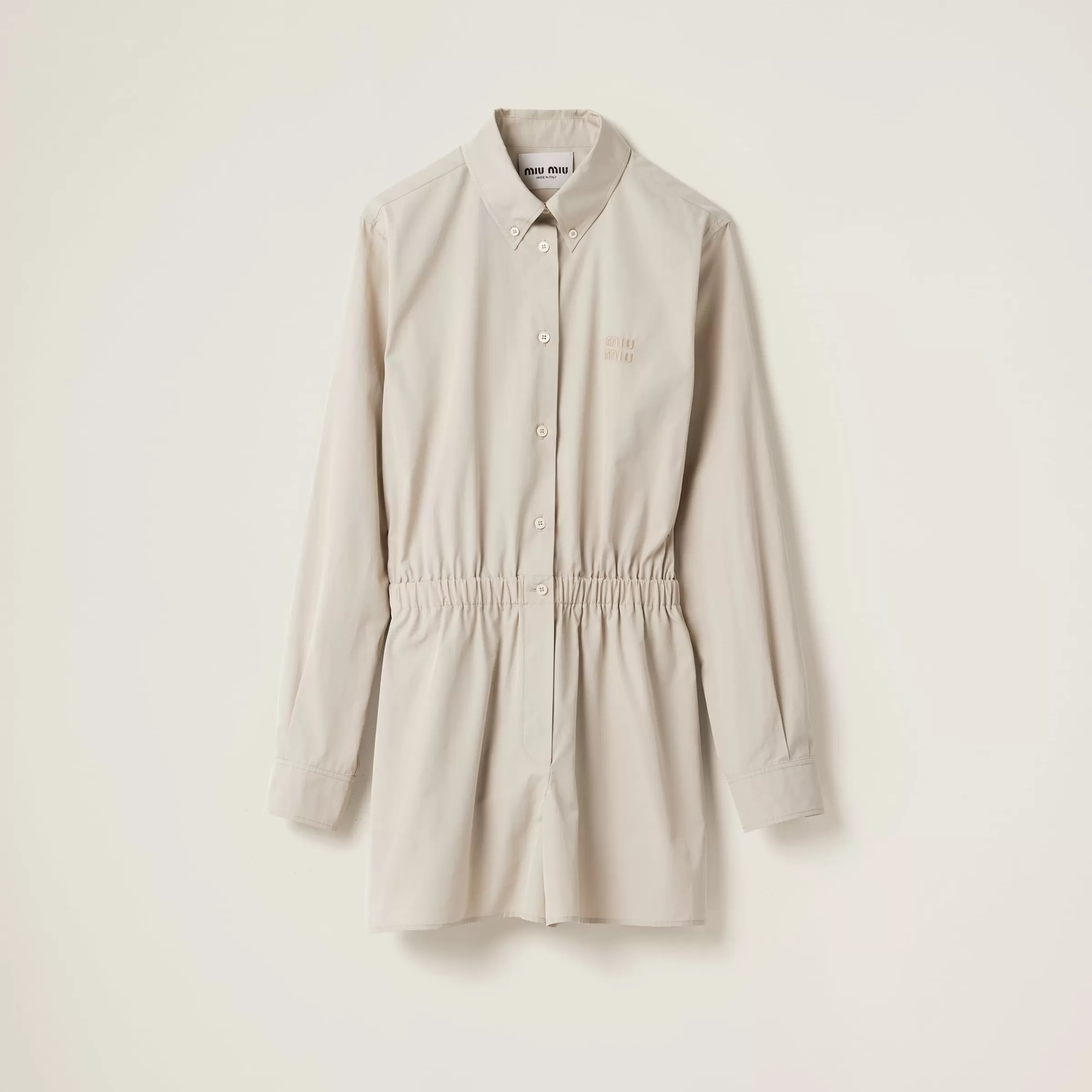 Miu Miu Poplin Jumpsuit |