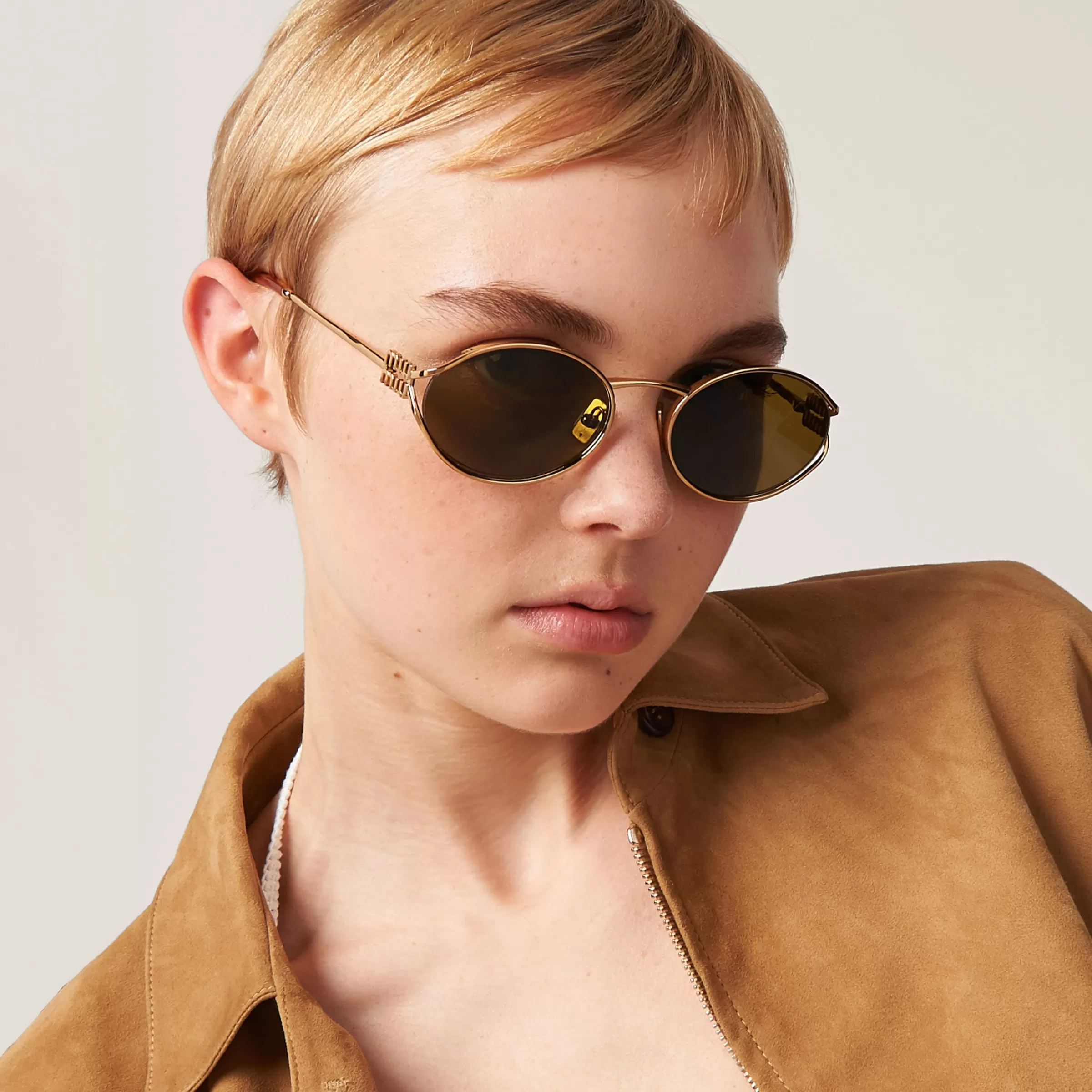 Miu Miu Logo Sunglasses |