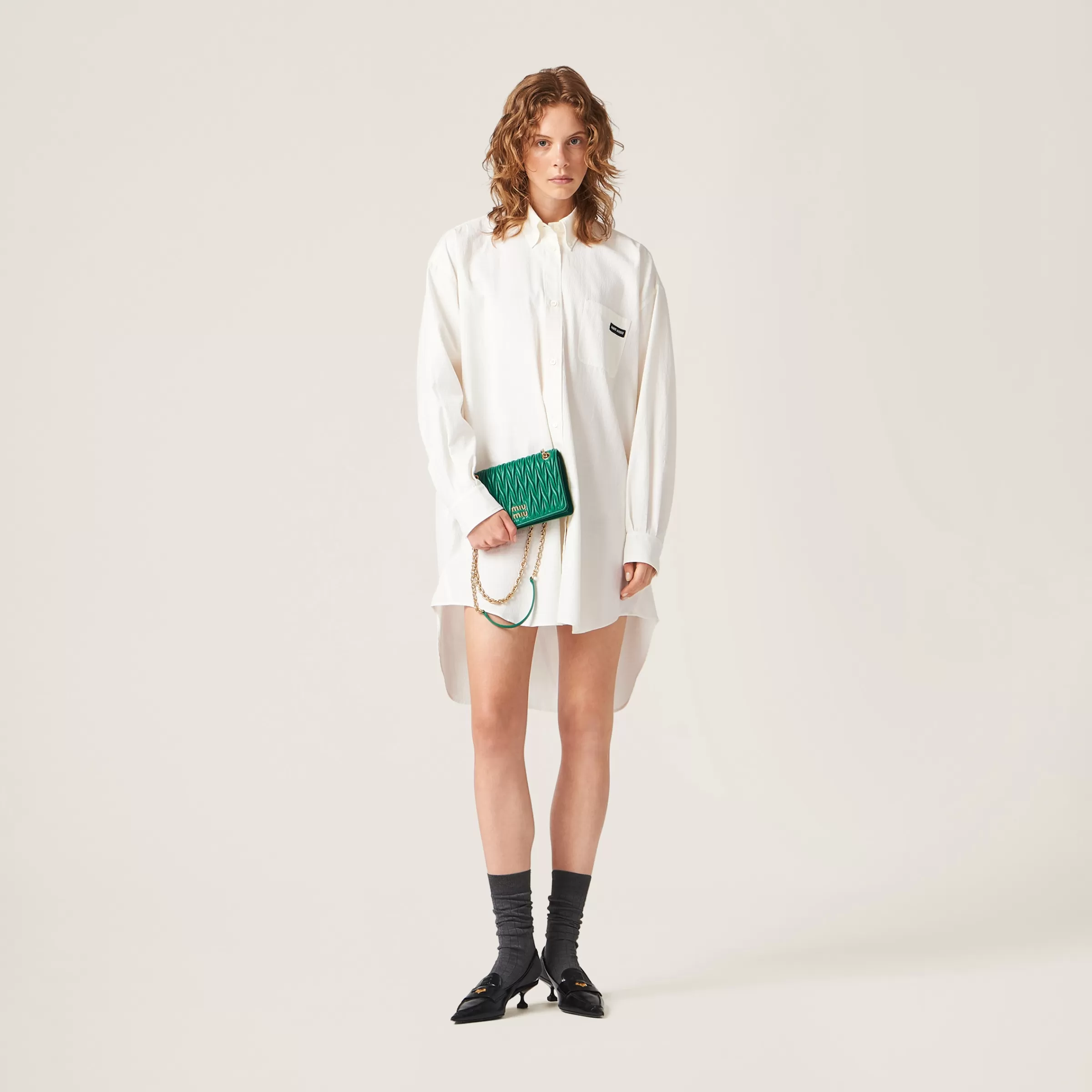 Miu Miu Matelassé Nappa Leather Mini-bag |
