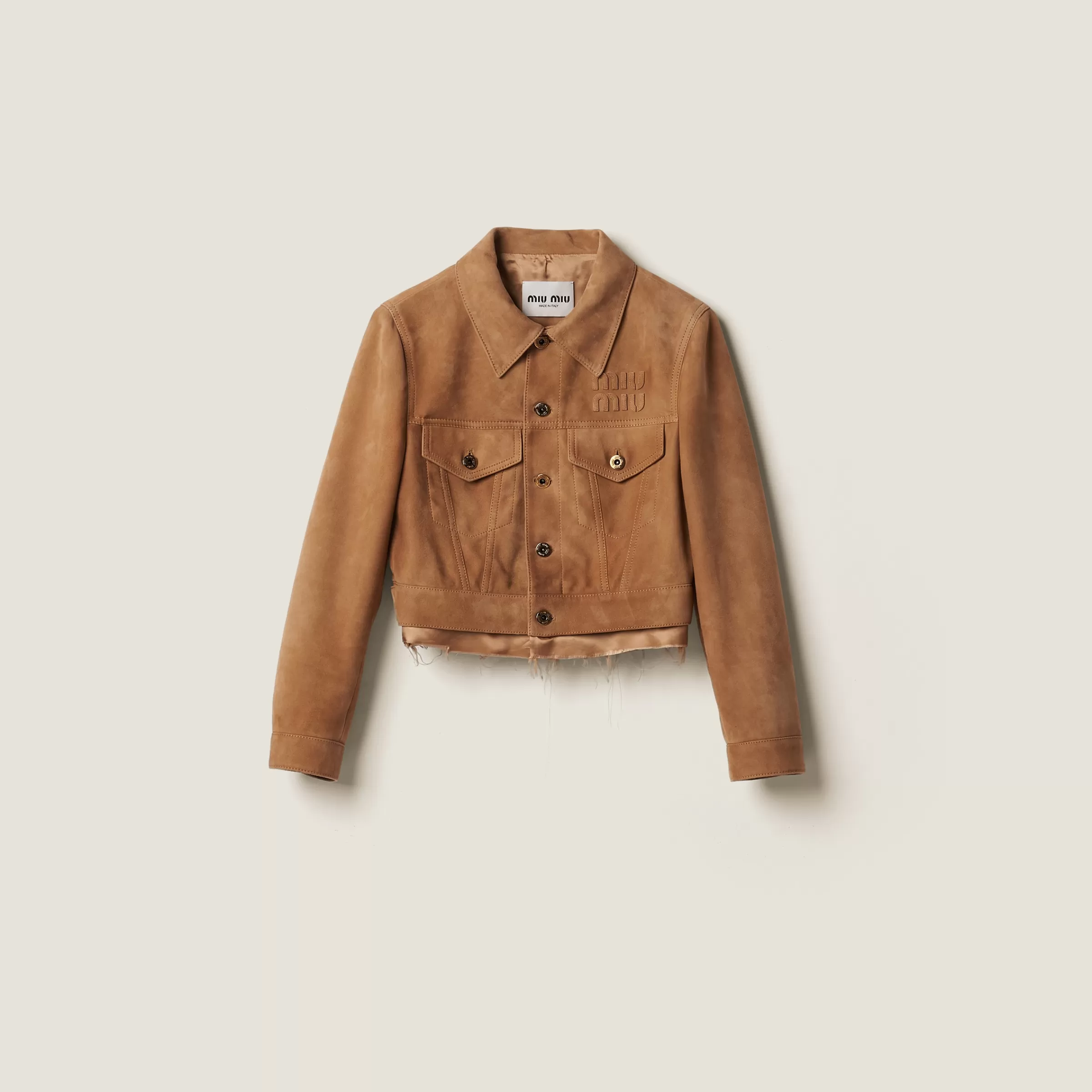 Miu Miu Suede Jacket |