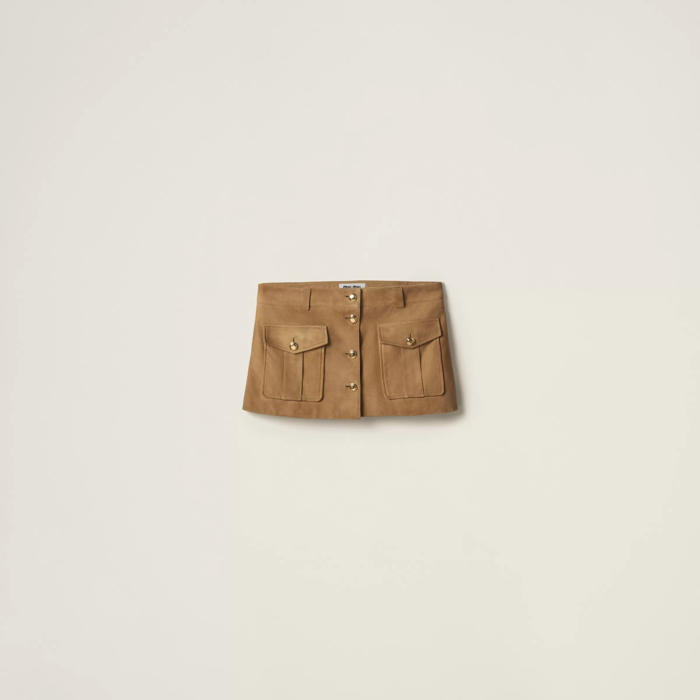 Miu Miu Suede Skirt |