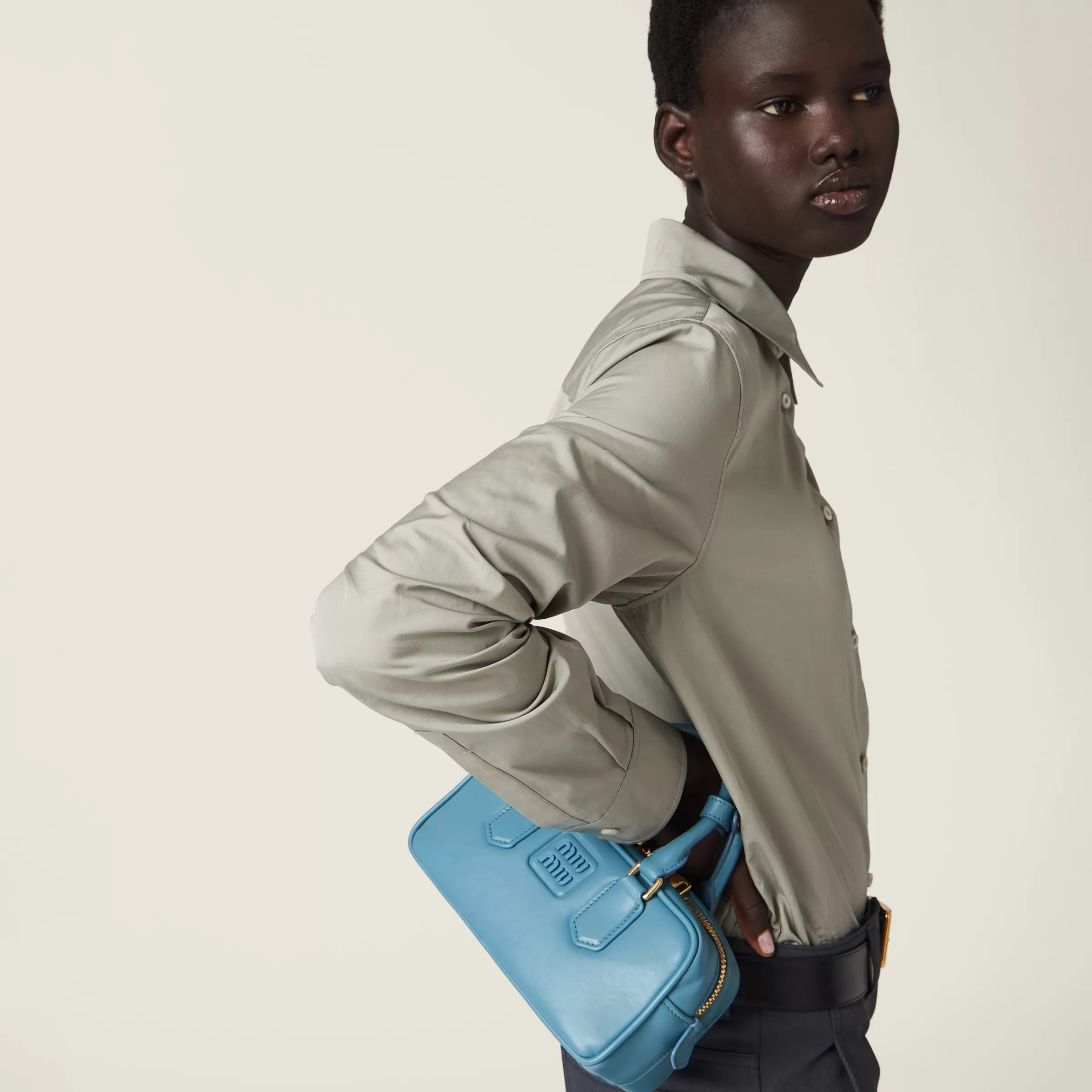 Miu Miu Arcadie Leather Bag |