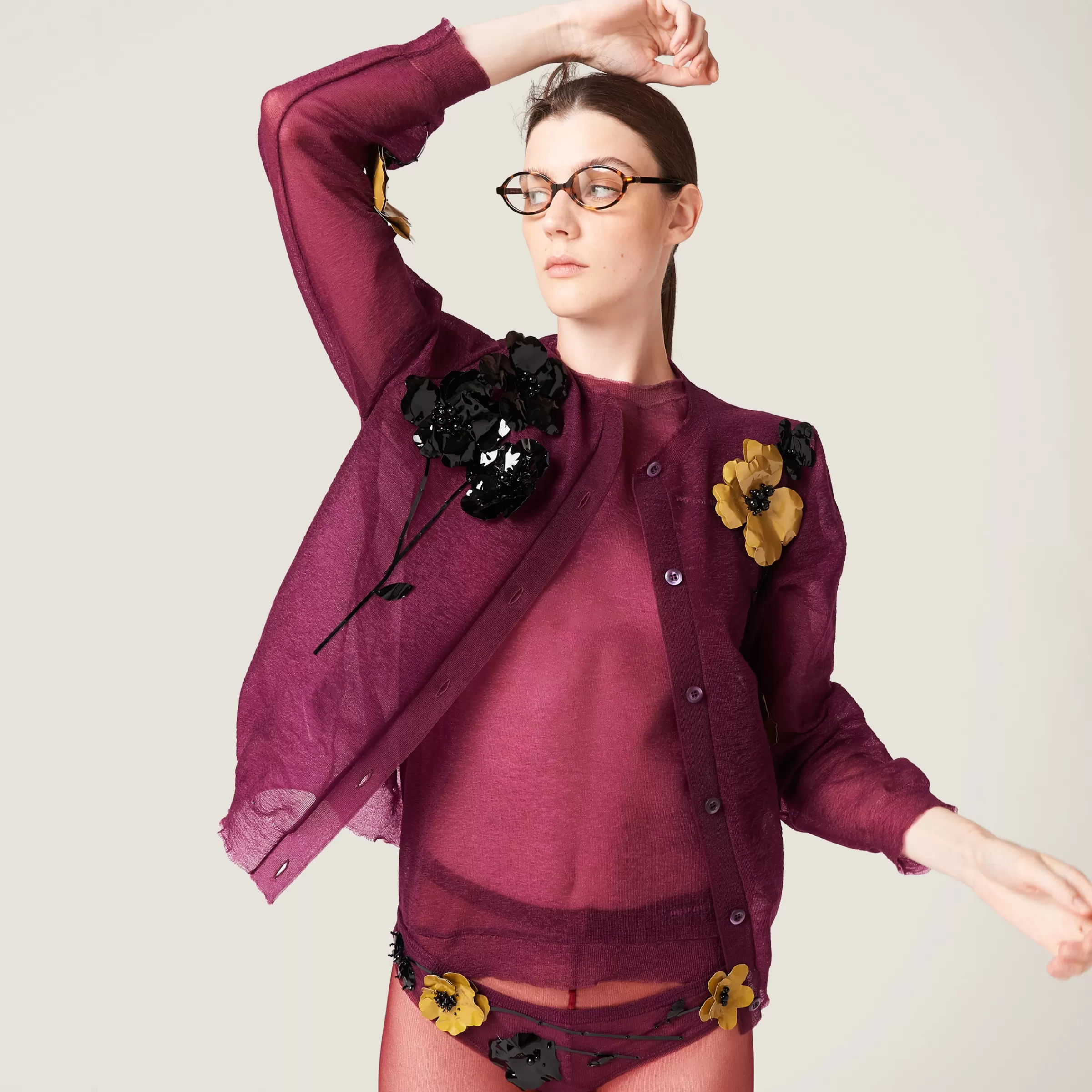Miu Miu Nylon Sweater |