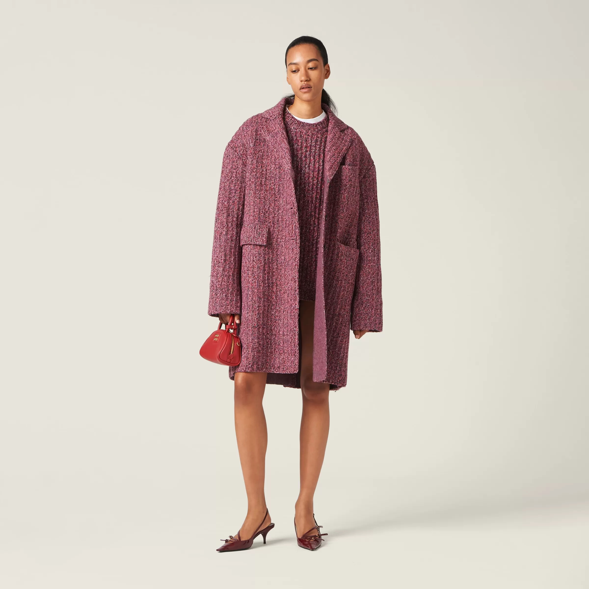 Miu Miu Wool And Cotton Coat |