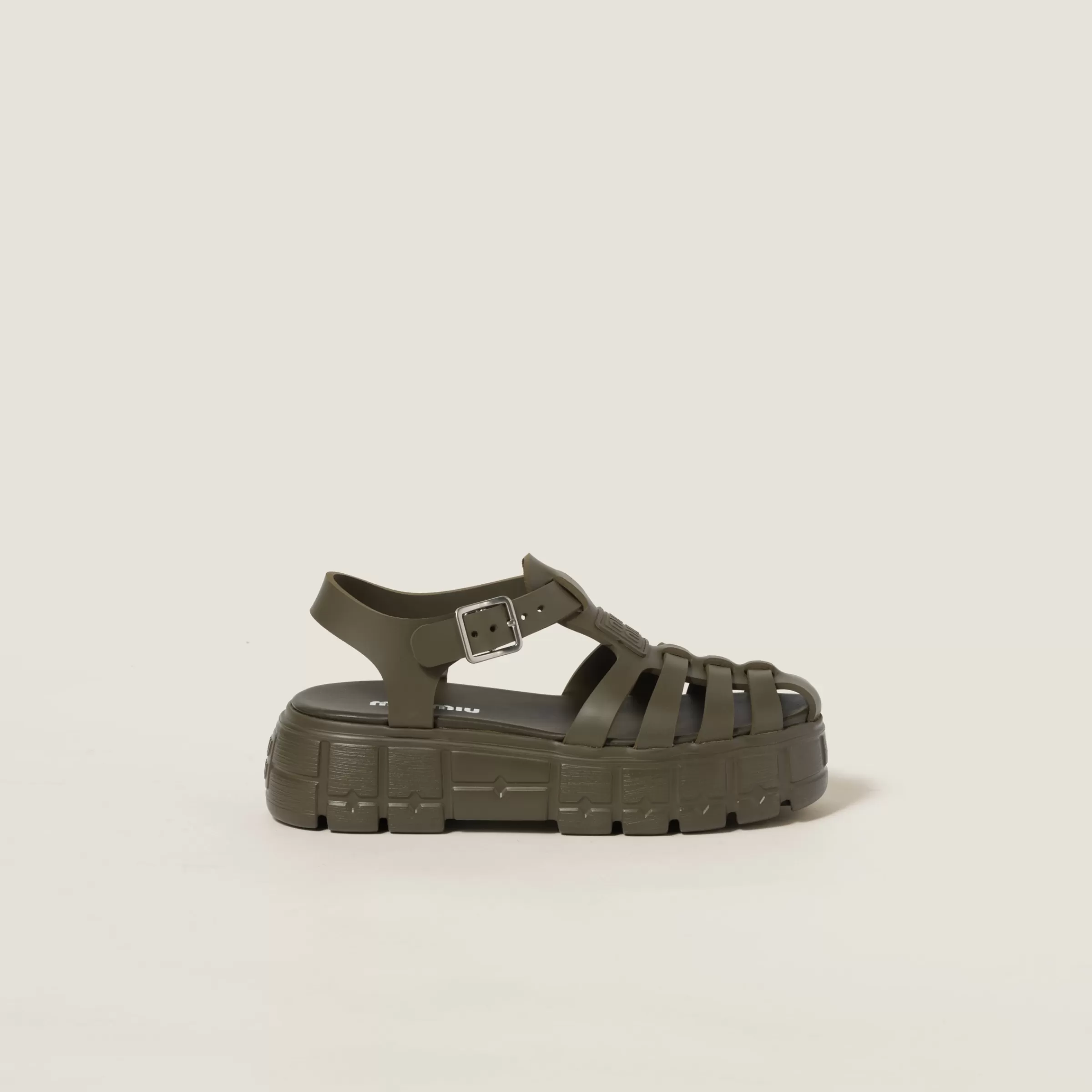 Miu Miu Eva Platform Cage Sandals |