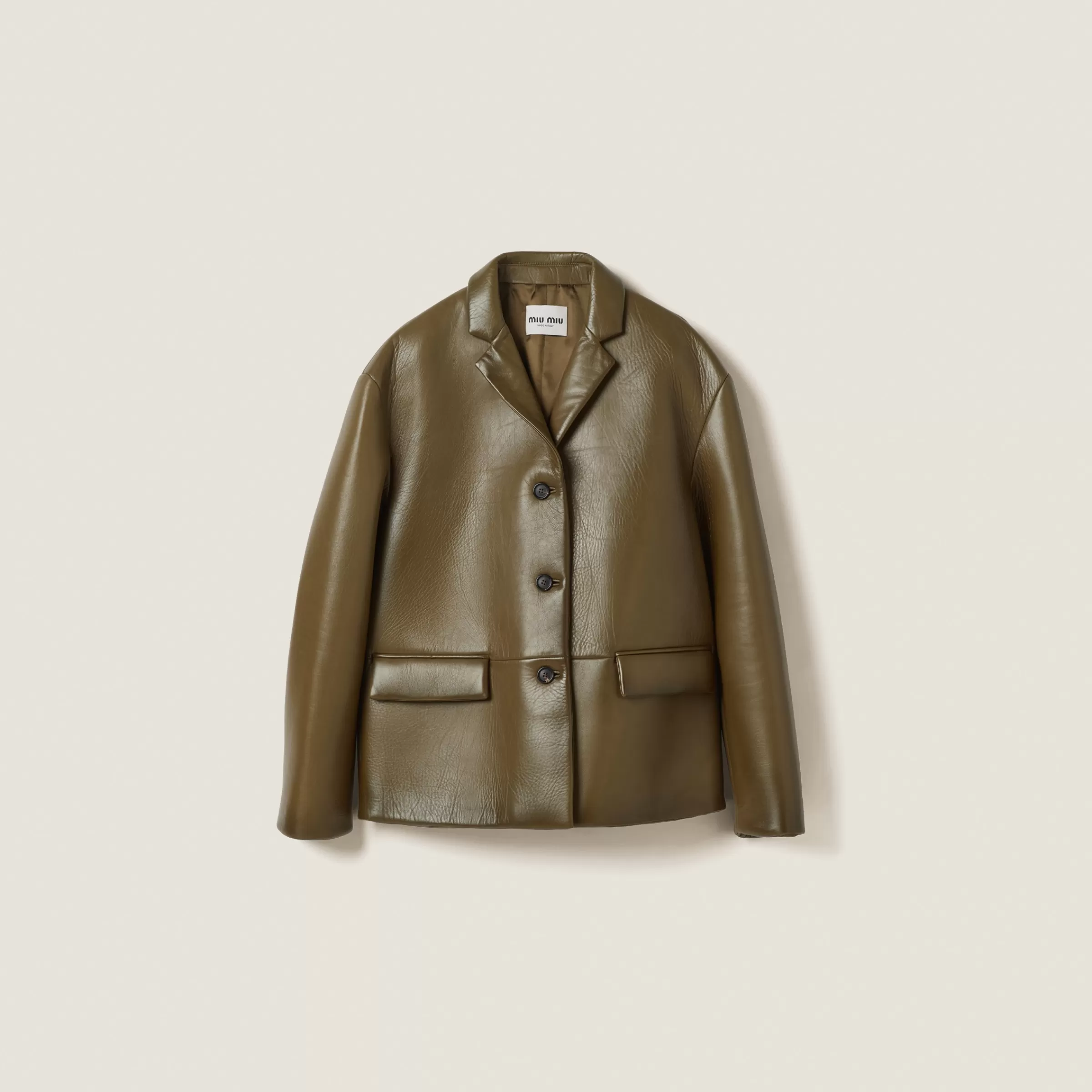 Miu Miu Leather Jacket |