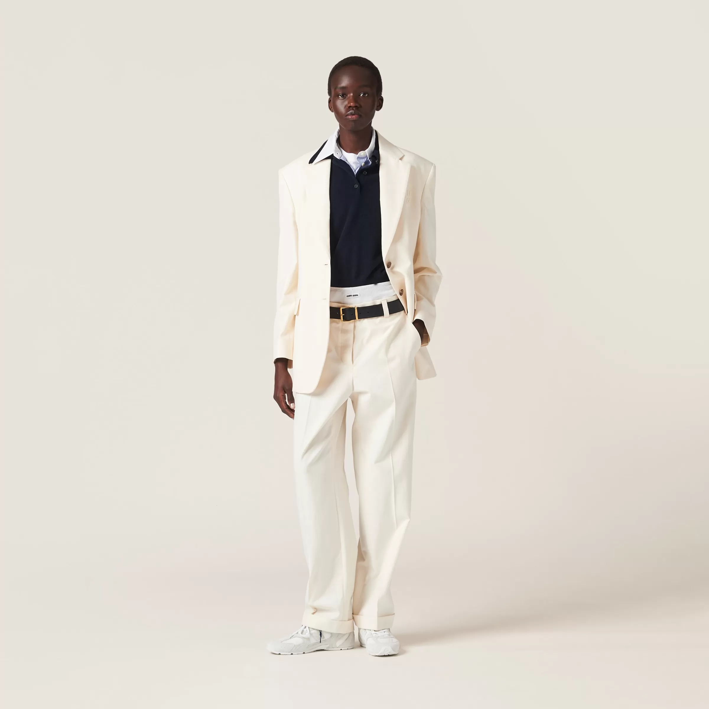 Miu Miu Canvas Pants |