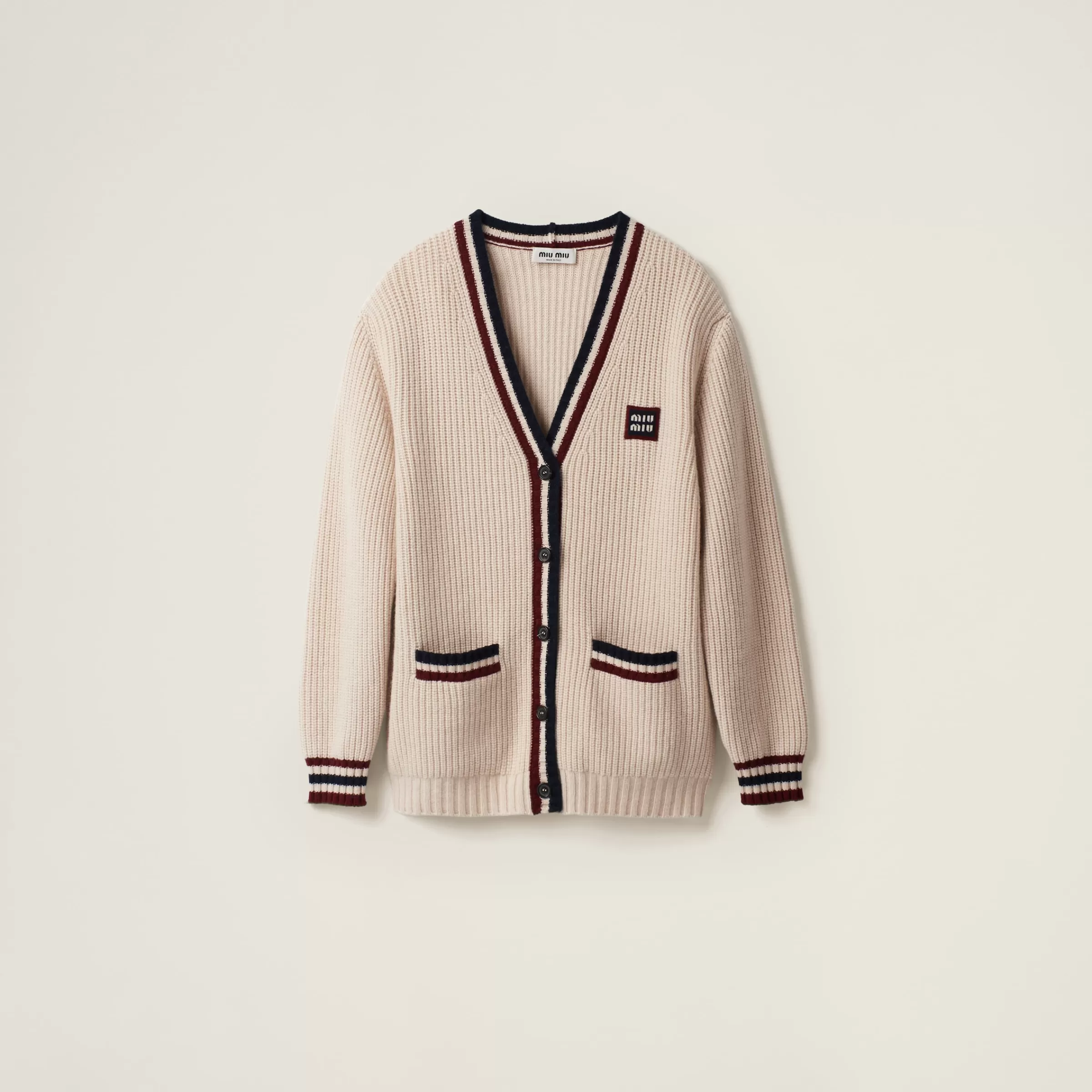 Miu Miu Cashmere Knit Cardigan |