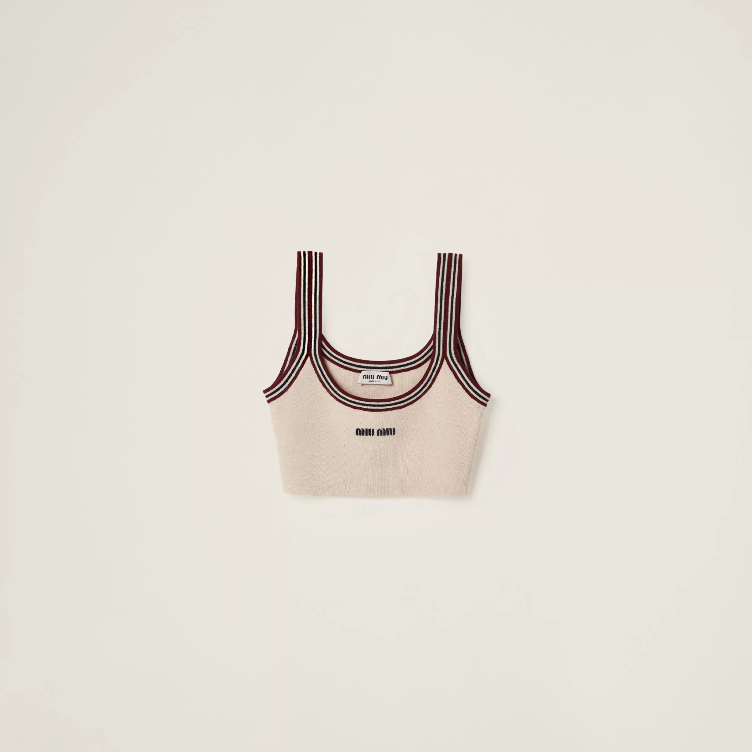 Miu Miu Cashmere Tank Top |