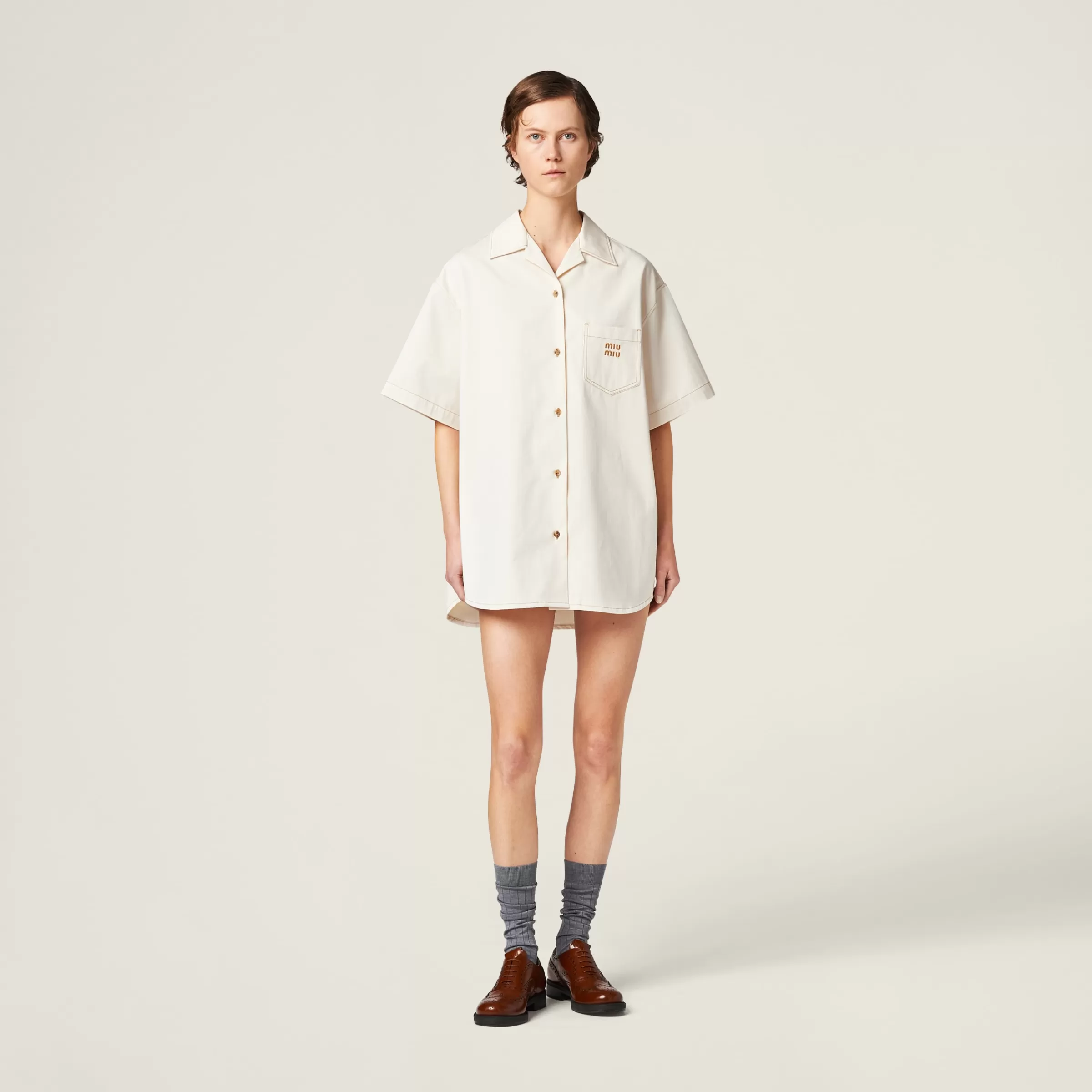 Miu Miu Denim Mini-dress |