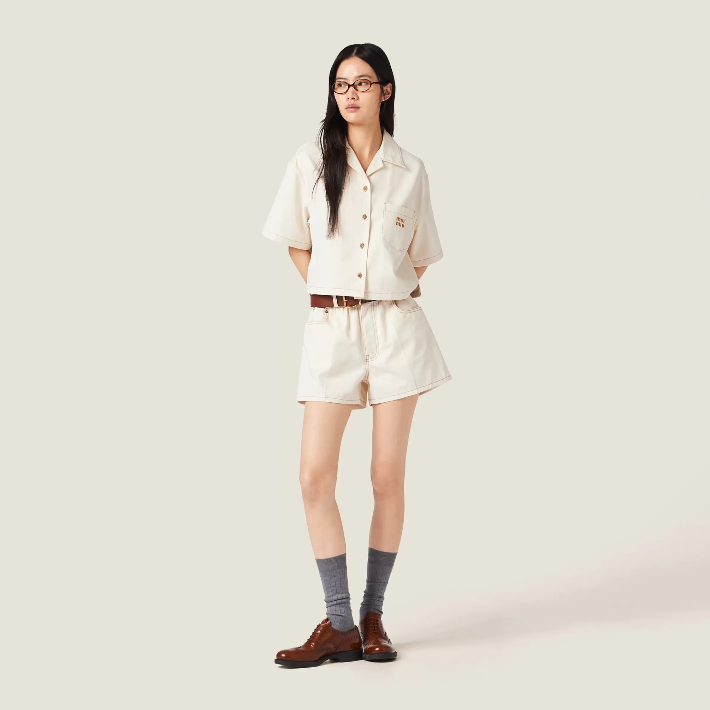 Miu Miu Denim Shirt |