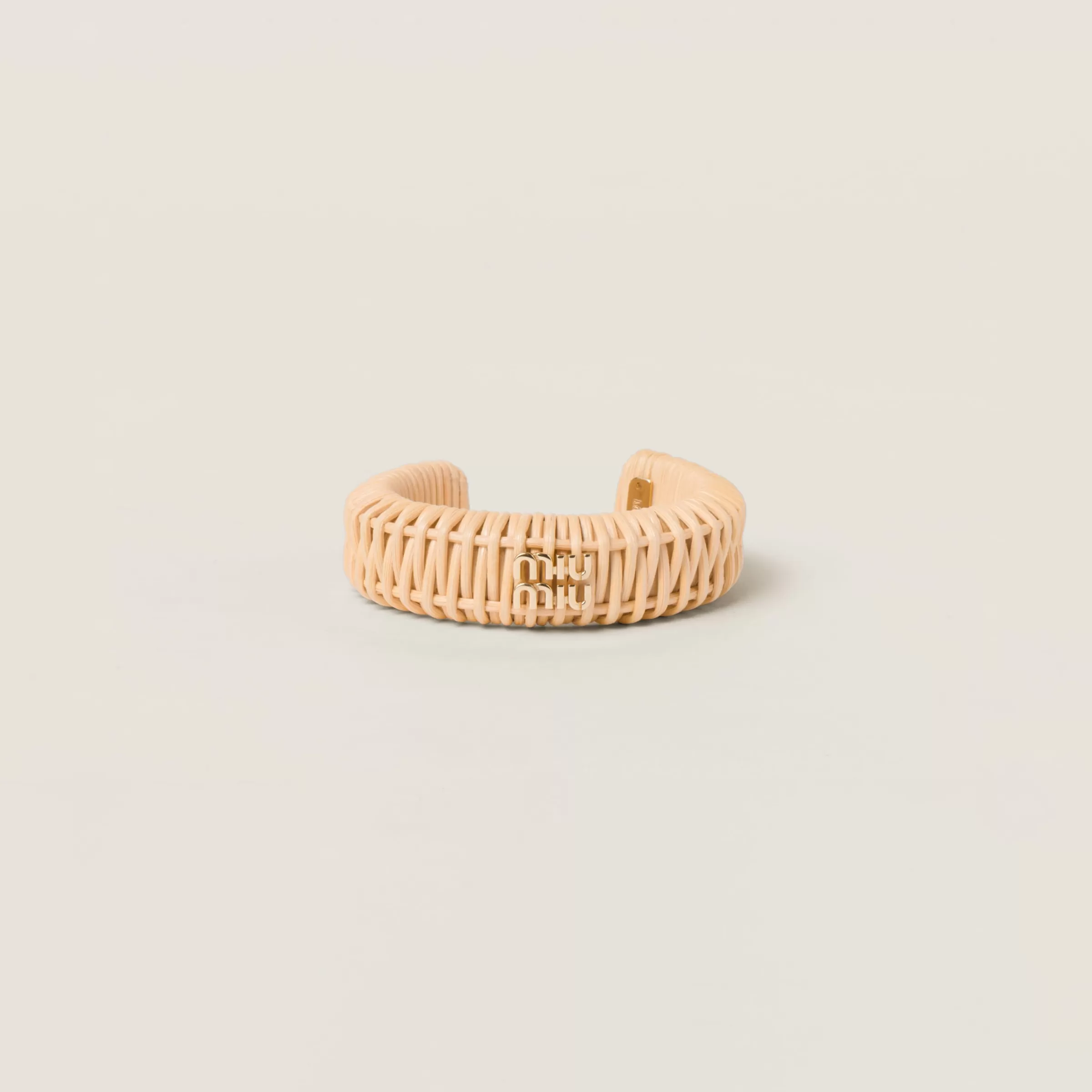 Miu Miu Woven Fabric Bracelet |