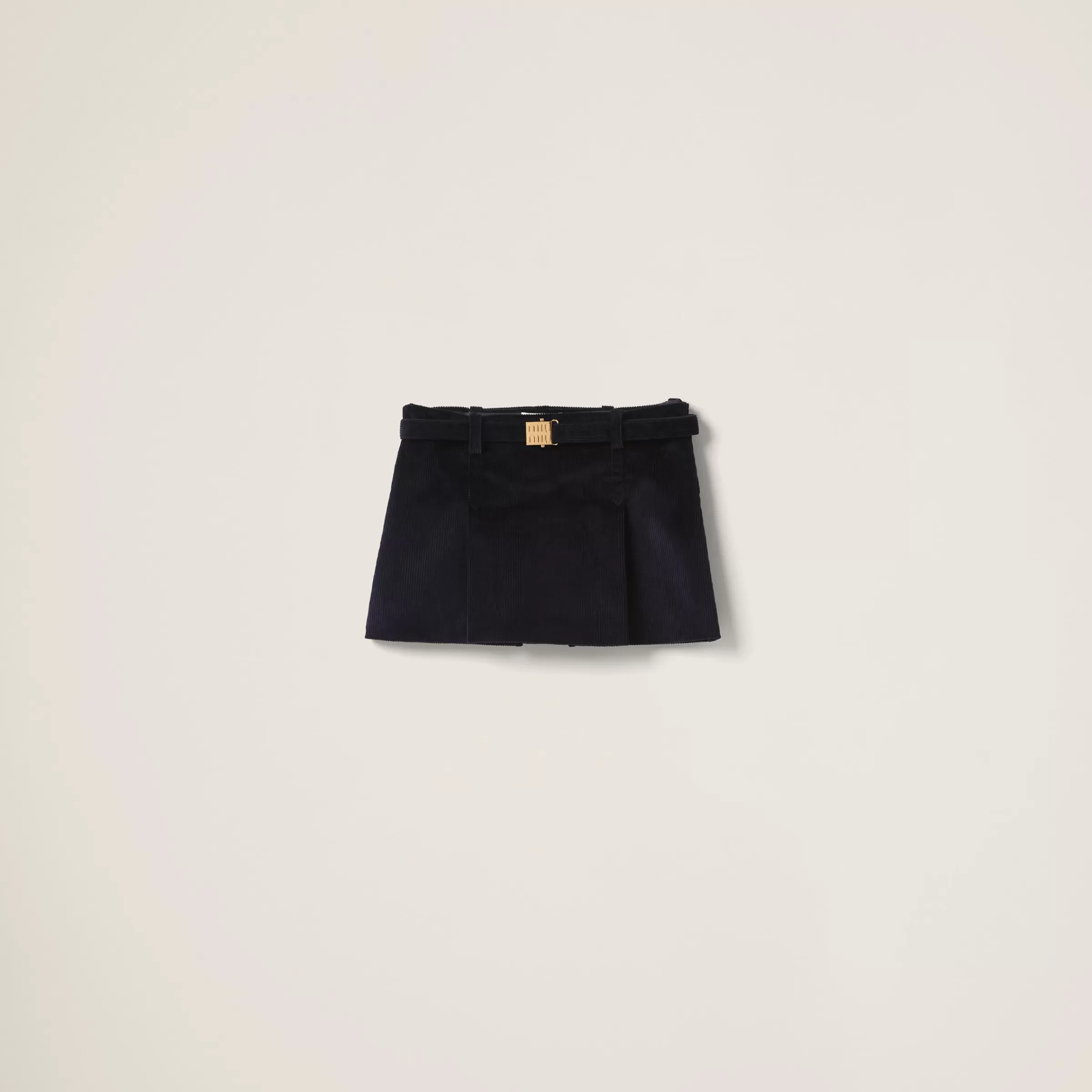 Miu Miu Corduroy Miniskirt |