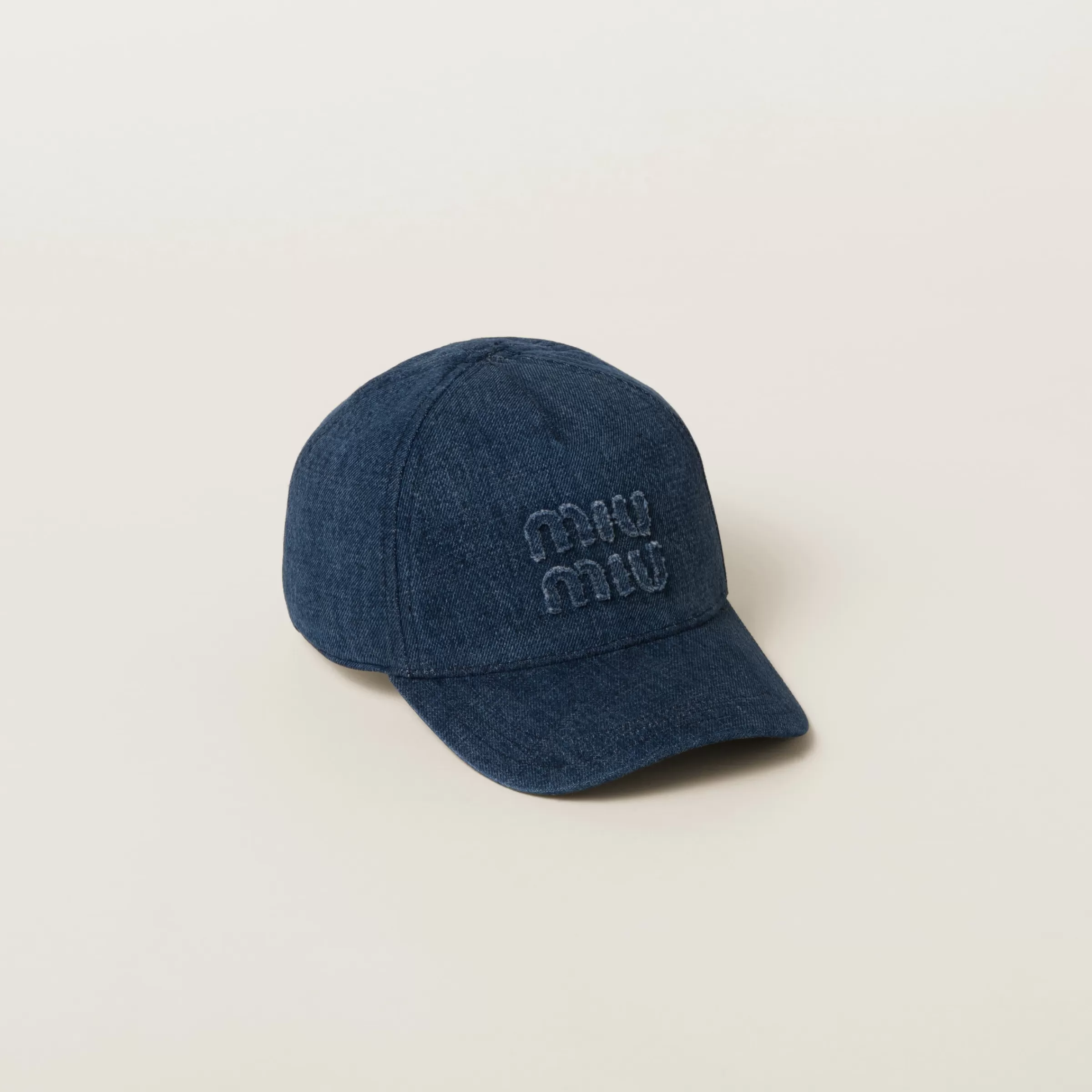 Miu Miu Denim Baseball Cap |