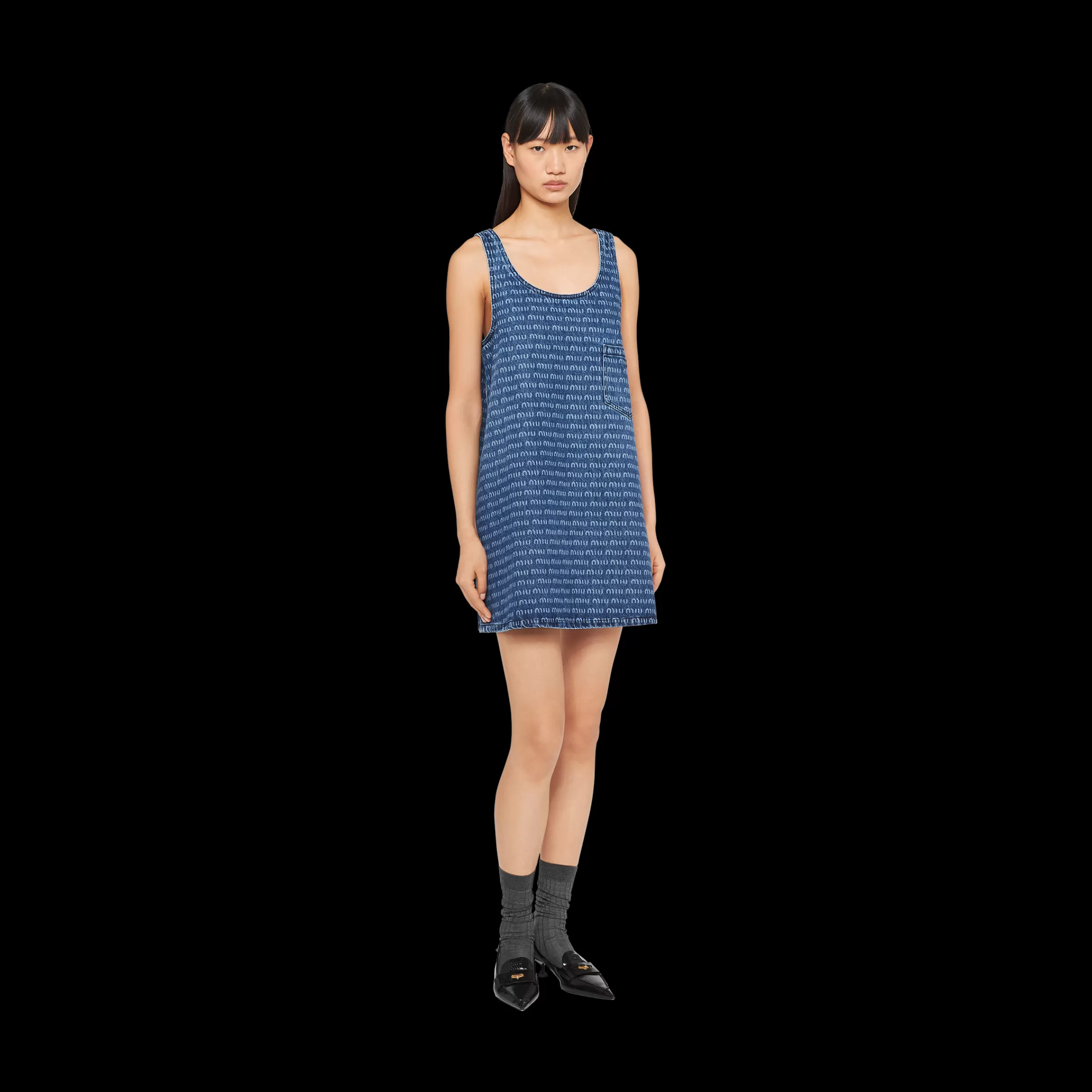 Miu Miu Denim Dress |